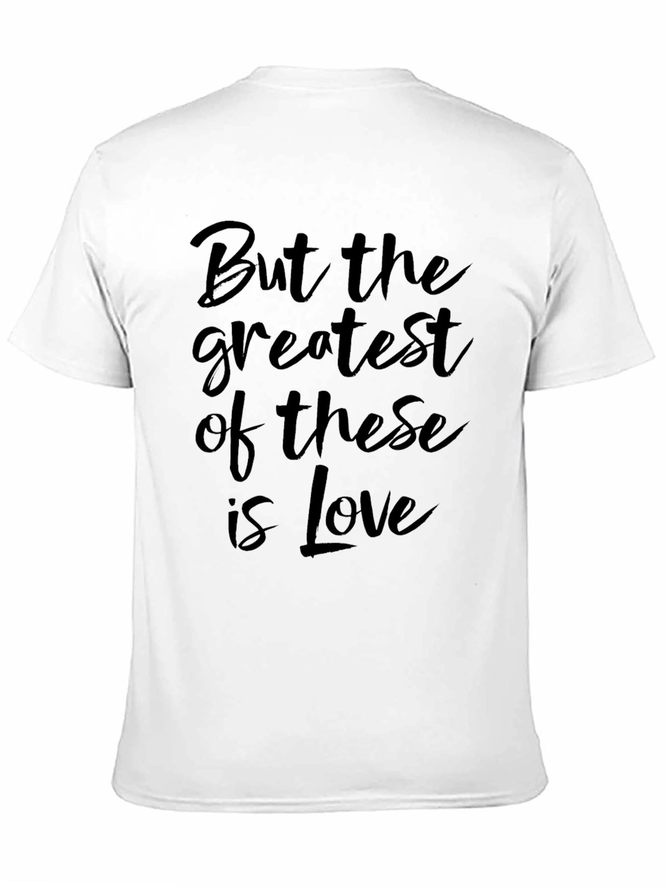 Black Love Graphic Black T-Shirt view 11