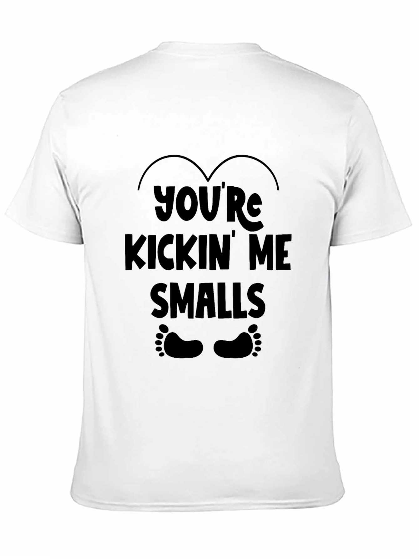 Black You're Kickin' Me Smalls Graphic Tee view 11