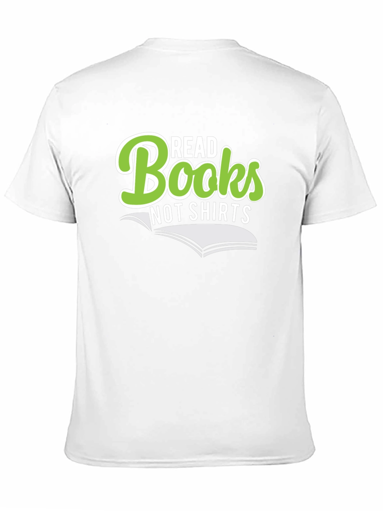 Black Read Books Not Shirts Funny Graphic Novelty T-Shirt view 11