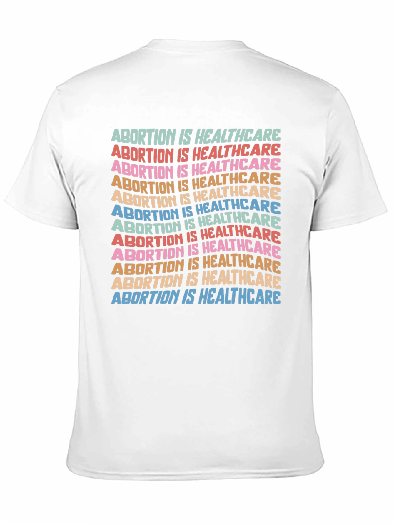 Black Abortion is Healthcare Graphic Tee - Pro Choice view 11