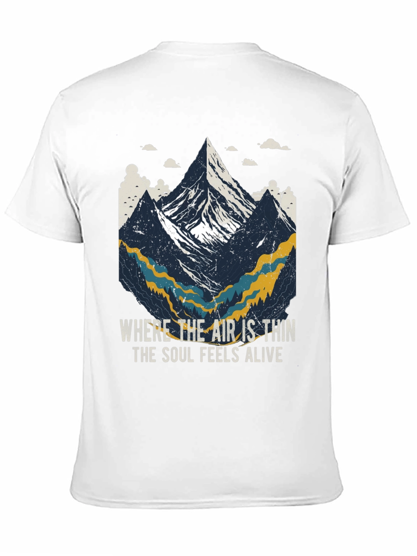 Black Mountain Adventure Graphic Tee - 'Soul Feels Alive' view 11