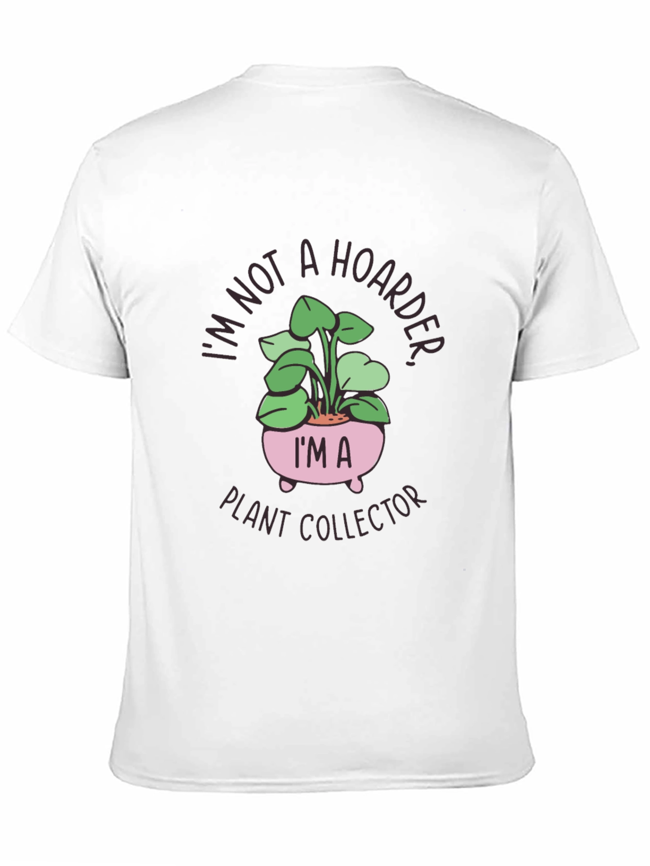 Black Plant Collector Graphic T-Shirt view 11