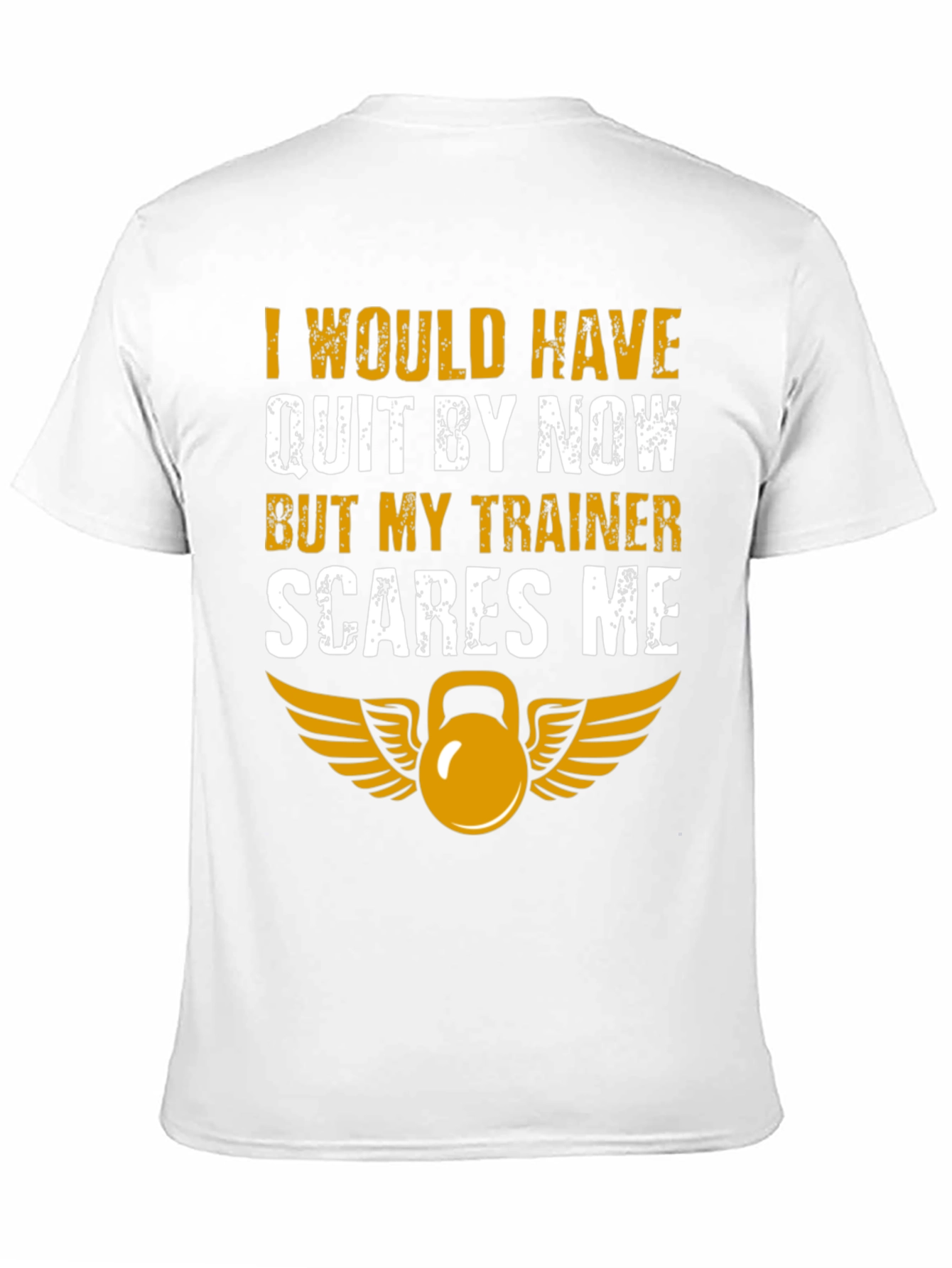 Black Funny Trainer T-Shirt - I Would Have Quit view 11