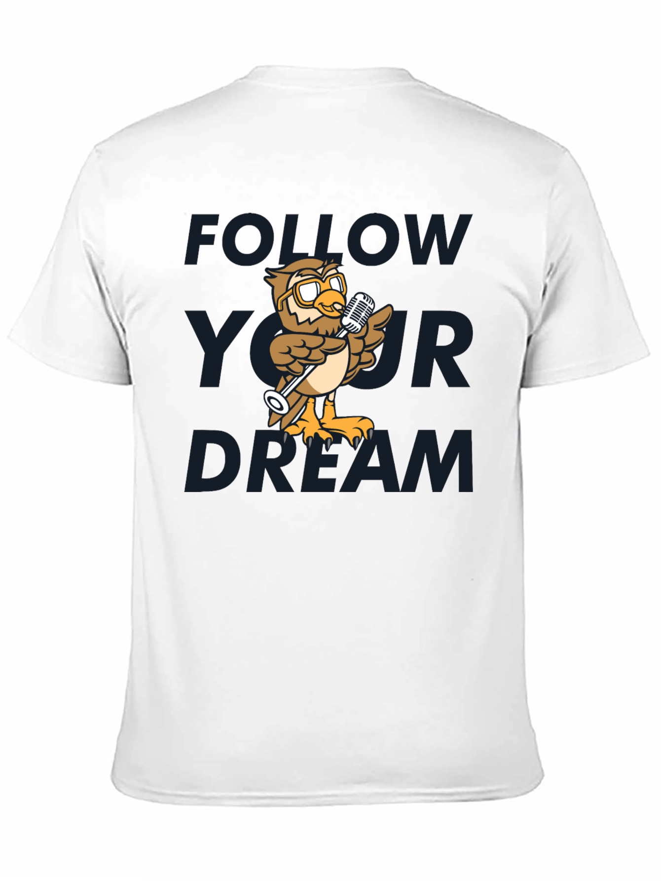 Black Follow Your Dream Owl T-Shirt view 11