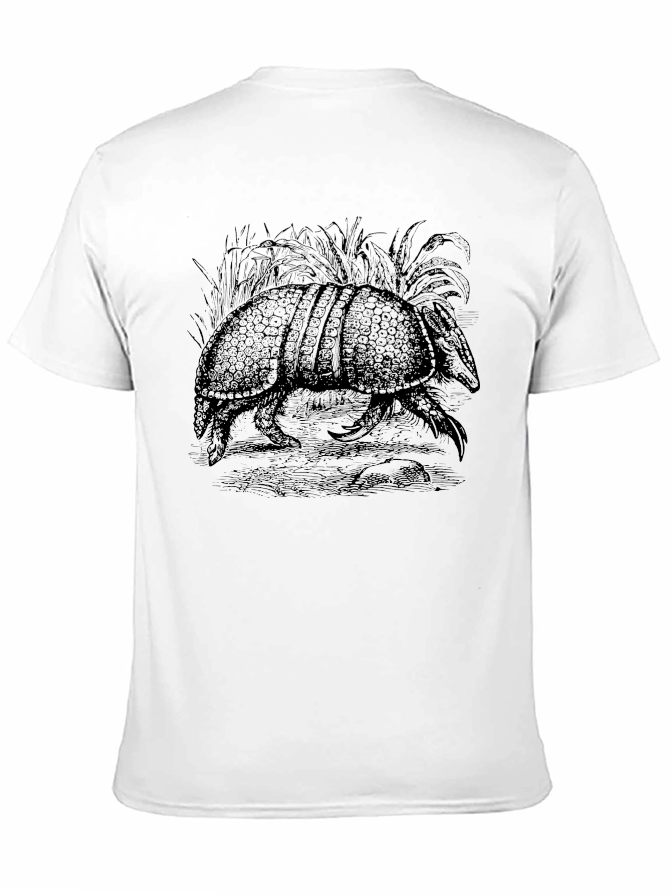 Black Armadillo Graphic Tee - Unique Wildlife Design view 11