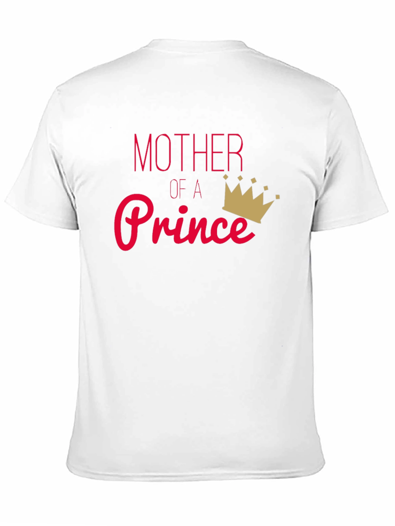 Black Mother of a Prince Graphic T-Shirt view 11