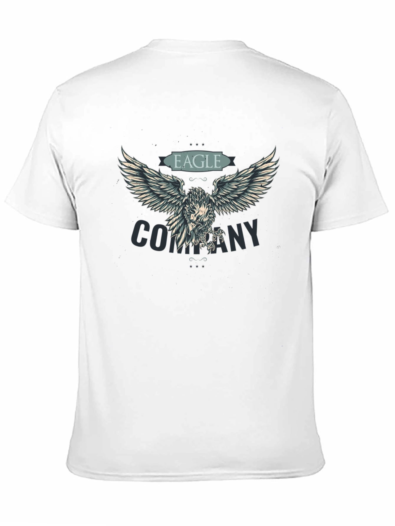 Eagle Company T-Shirt - Graphic Print Tee - 11