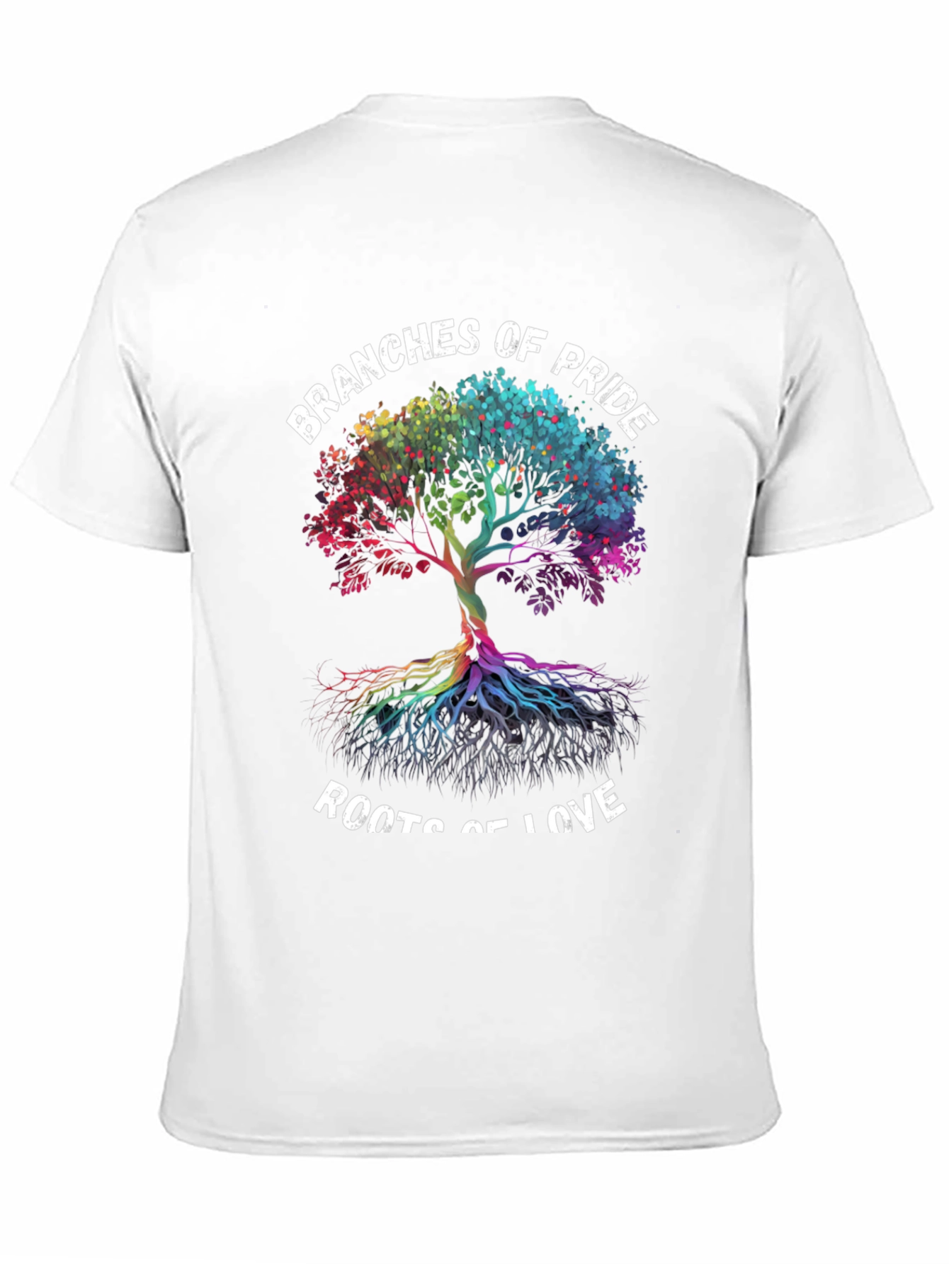 Black Branches of Pride Roots of Love T-Shirt view 11