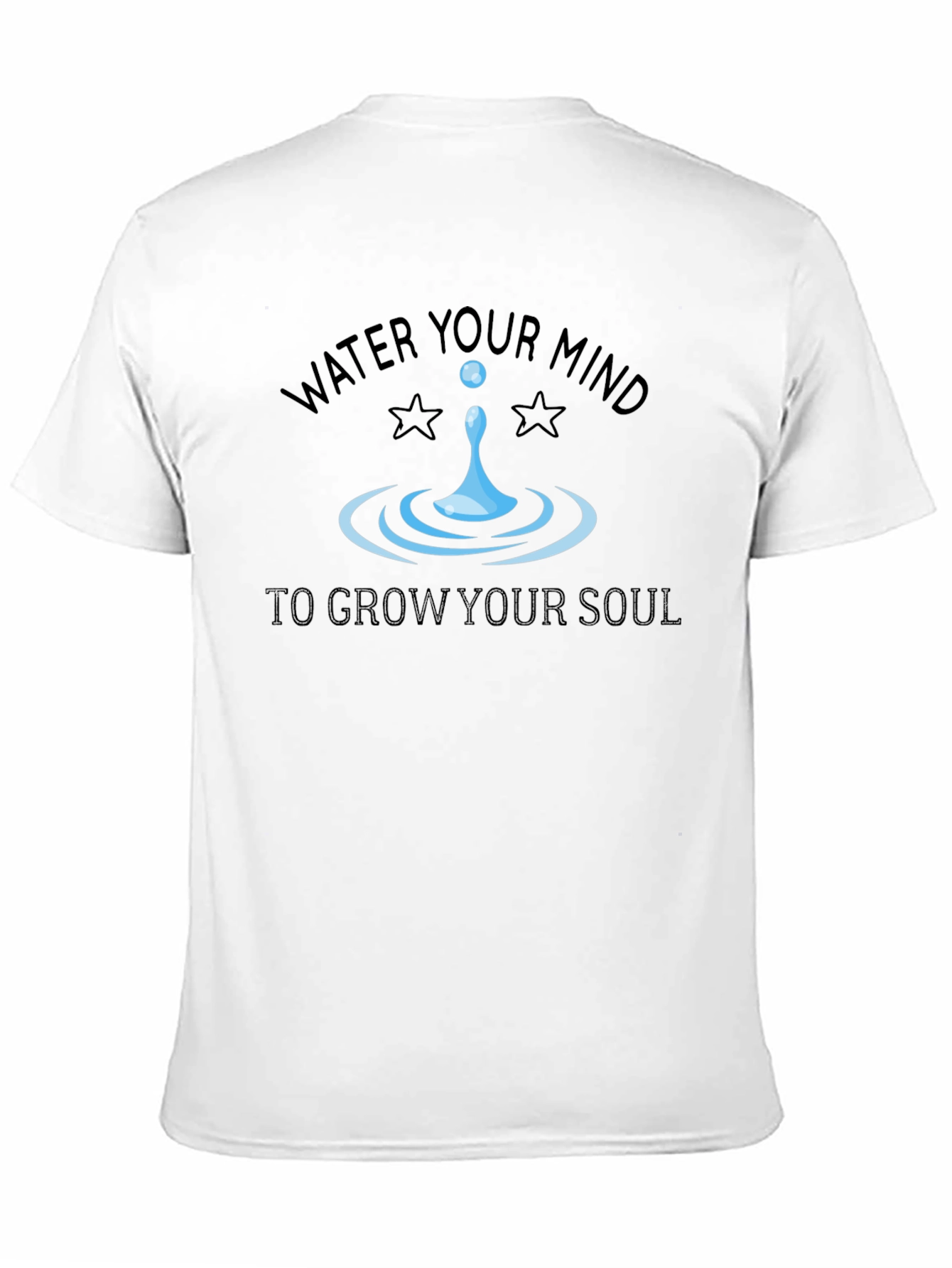 Black Water Your Mind Graphic T-Shirt view 11