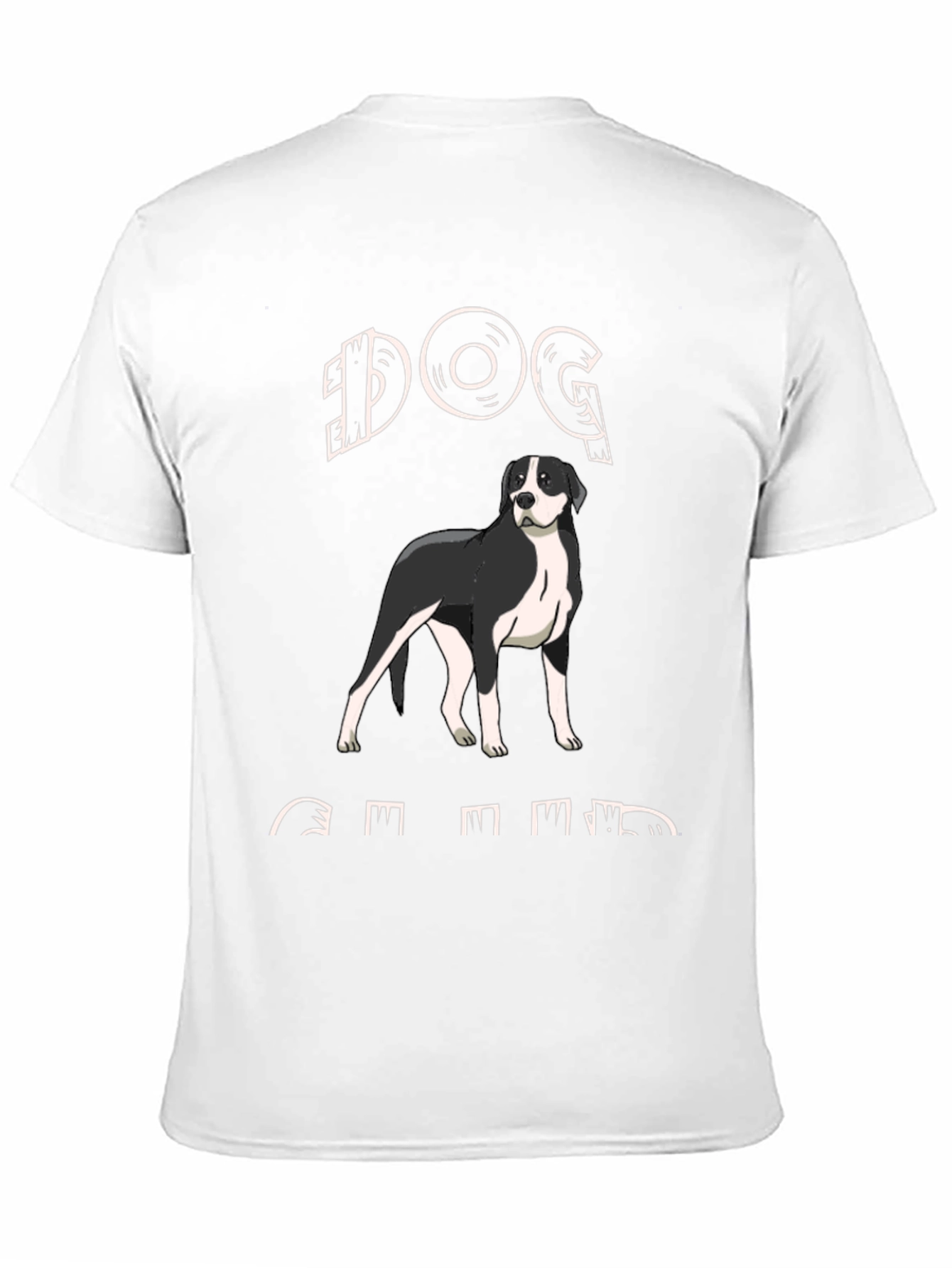 Black Dog Breed T-Shirt - Black view 11