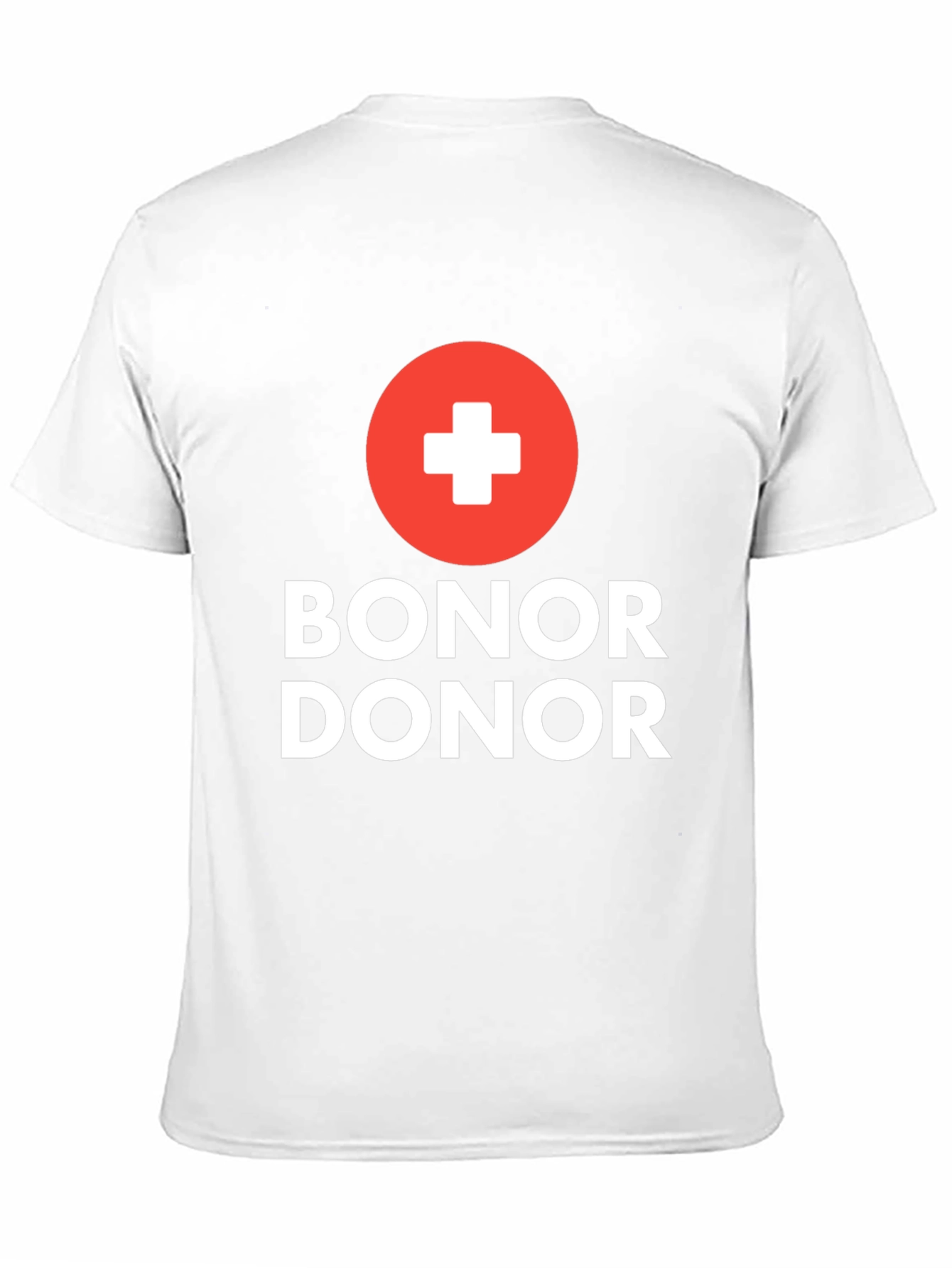 Black Bonor Donor T-Shirt - Donate with Style view 11