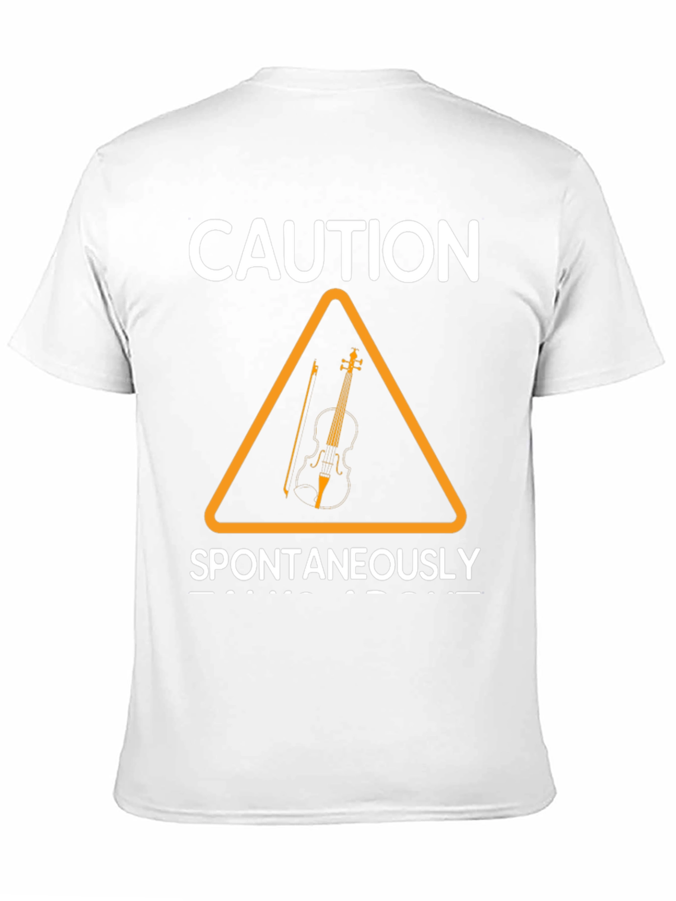 Black Caution Spontaneously Breaks Into Song T-Shirt view 11