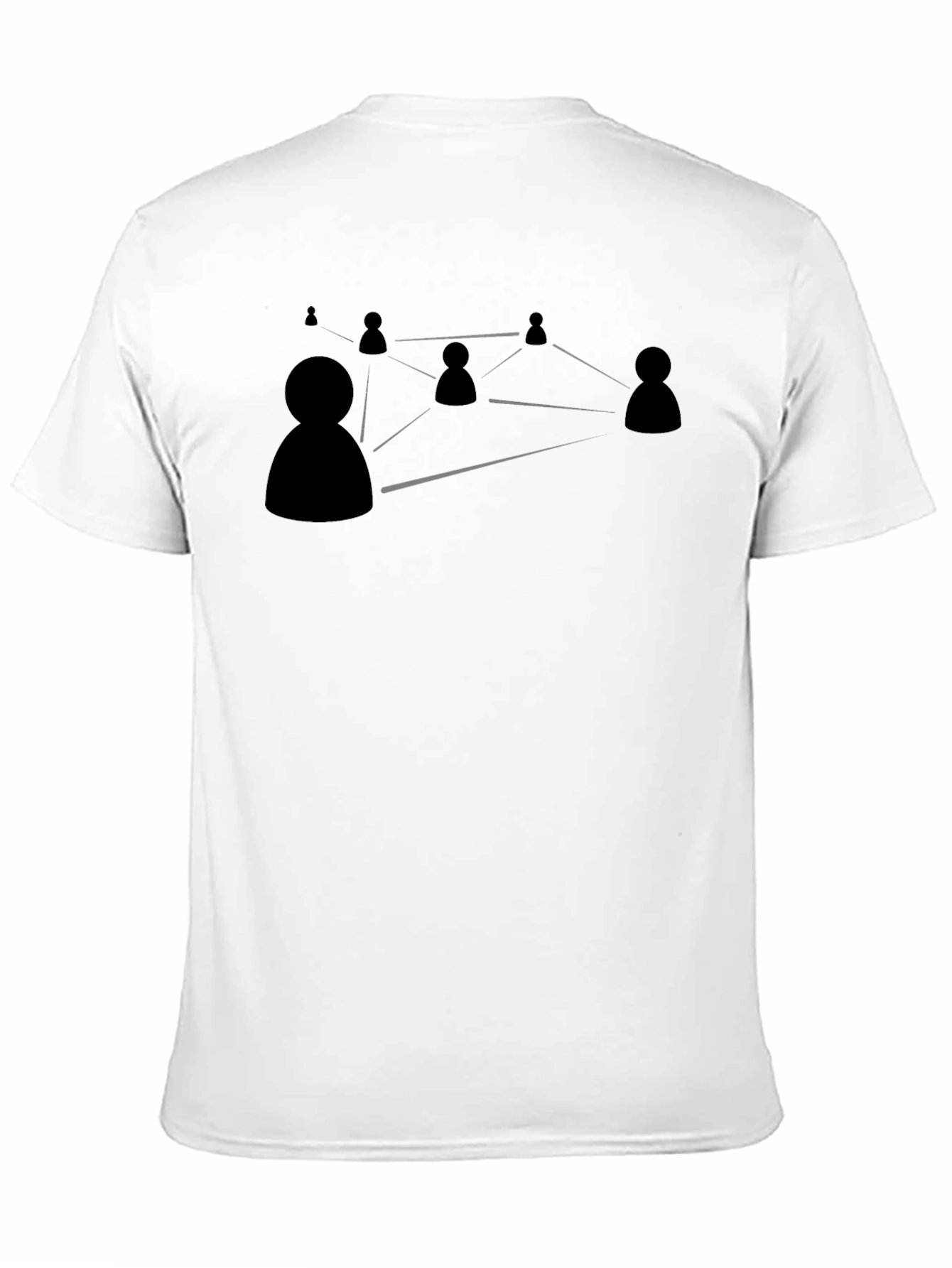 Black Network Graphic Black T-Shirt view 11