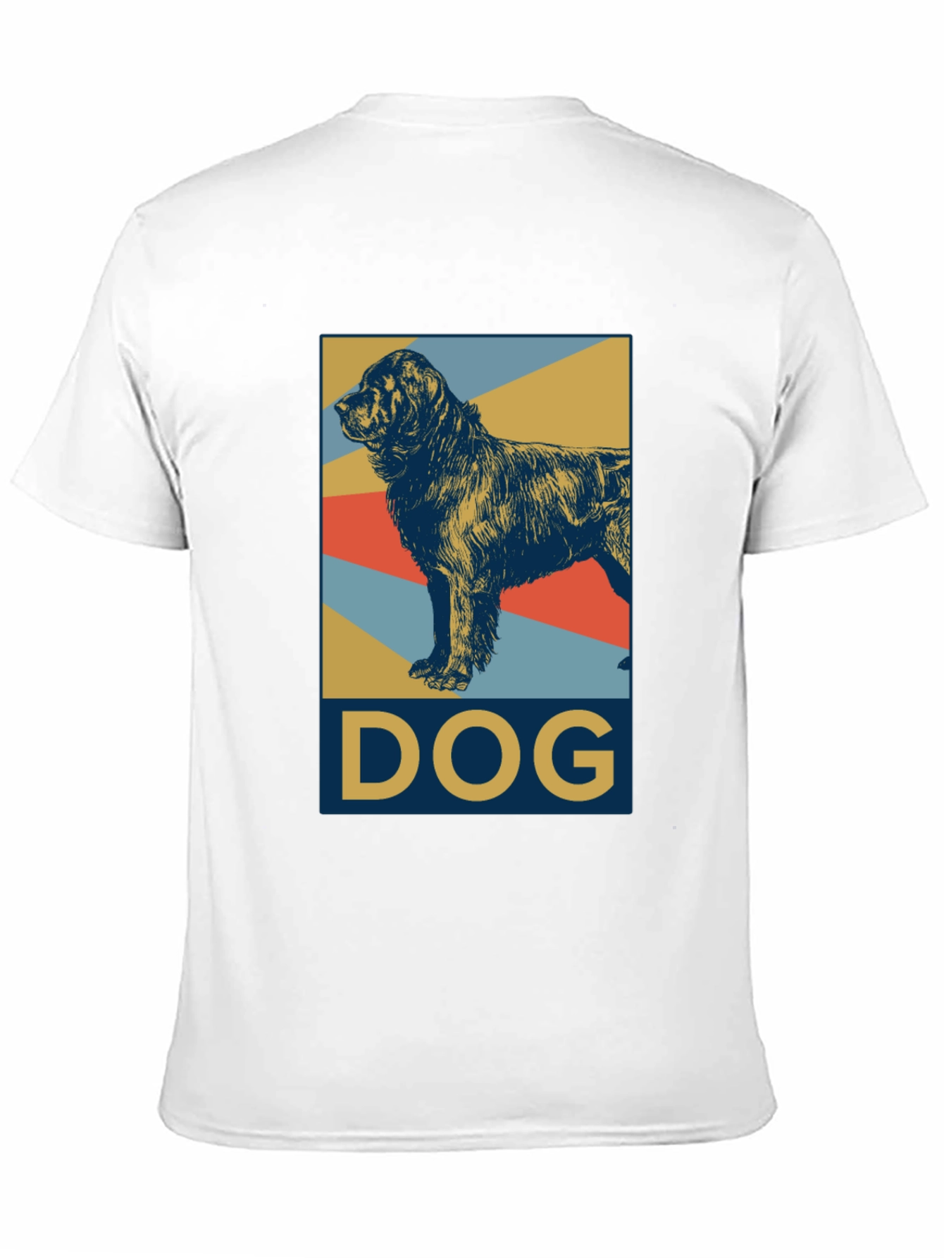 Black Dog Graphic Tee - Black Cotton Casual Shirt view 11