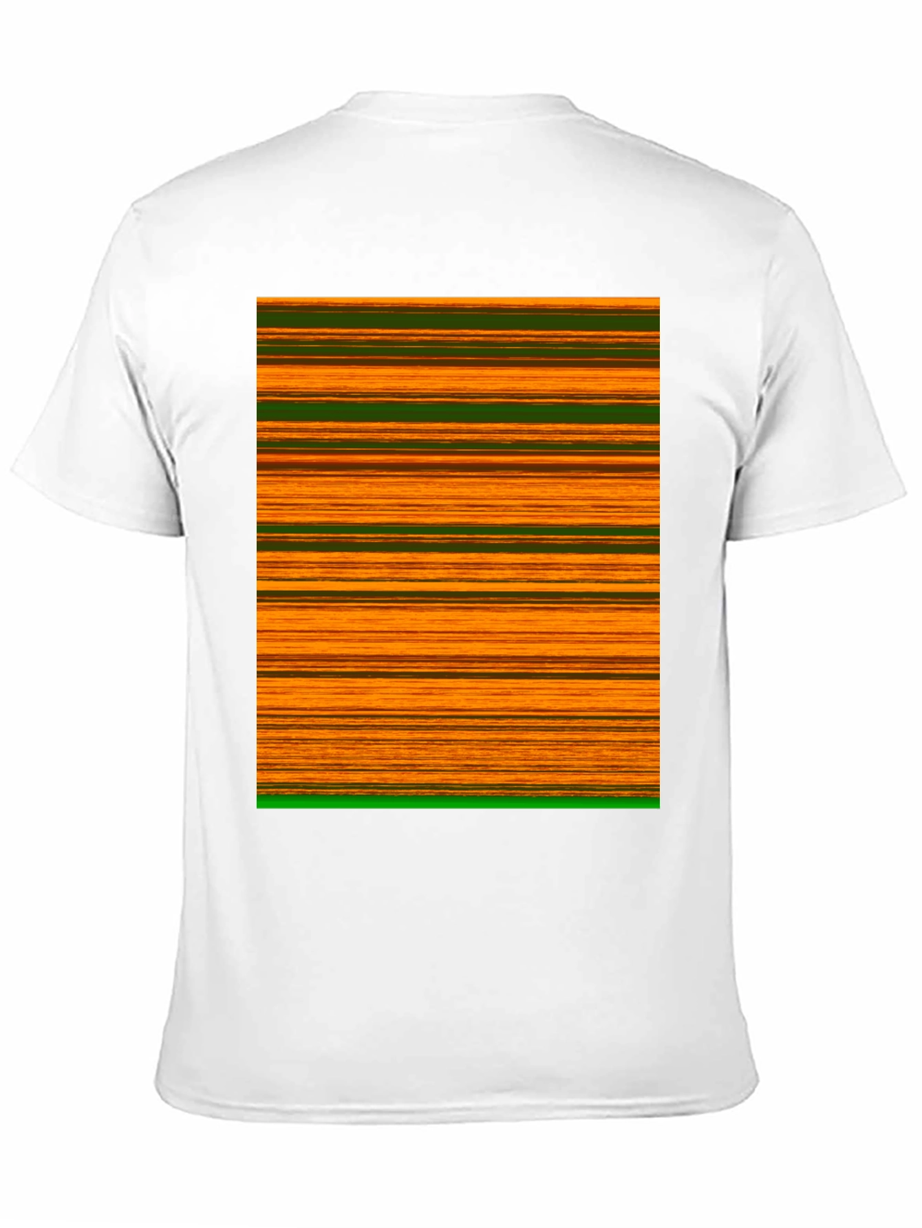 Black Striped Graphic Tee view 11
