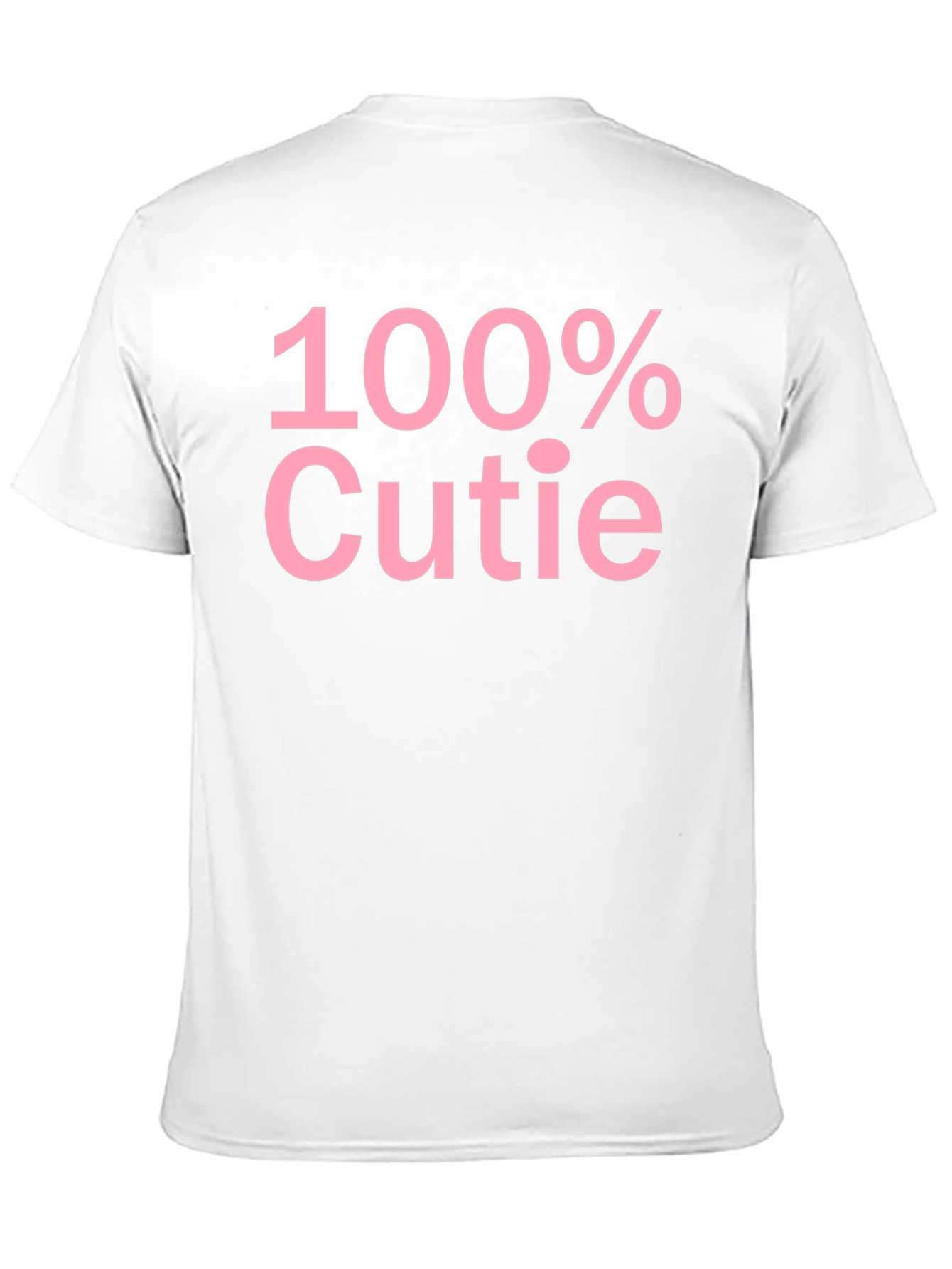 Black 100% Cutie Black Graphic T-Shirt - Soft Cotton Blend view 11