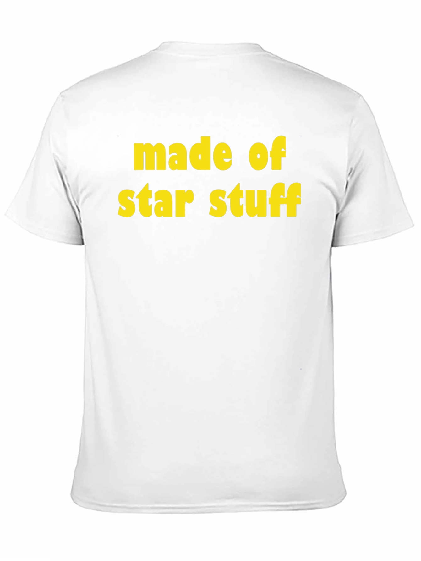 Black Made of Star Stuff Black T-Shirt view 11