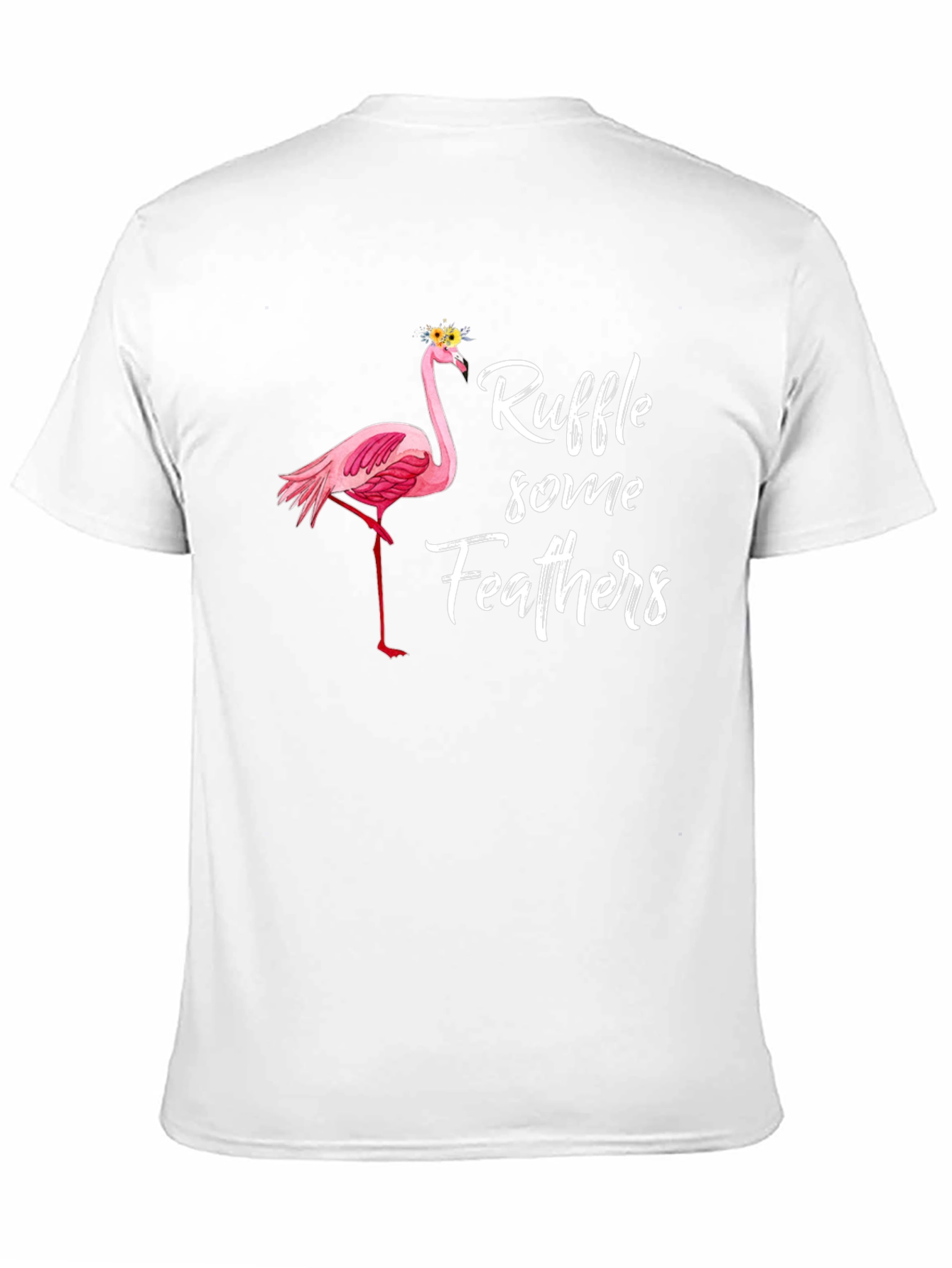 Ruffle Some Feathers Flamingo T-Shirt - 11