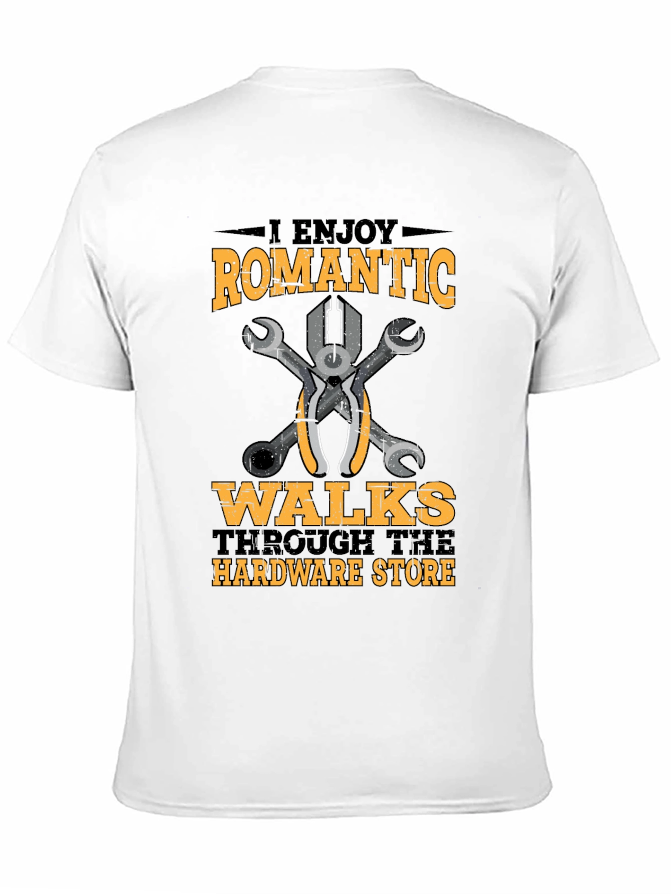 Black Romantic Walks Hardware Store T-Shirt view 11