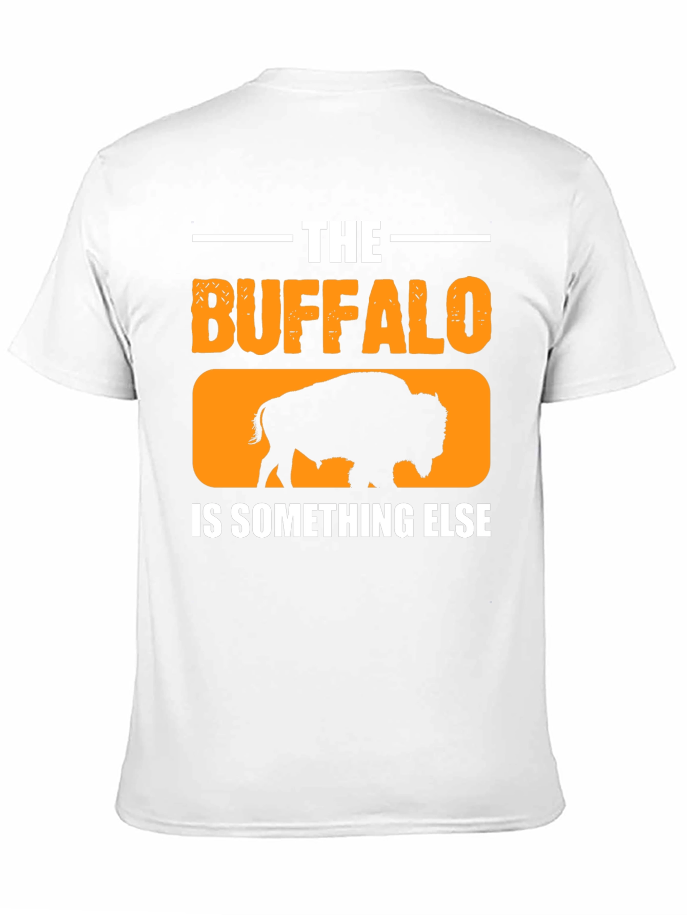 Black The Buffalo is Something Else Black T-Shirt view 11