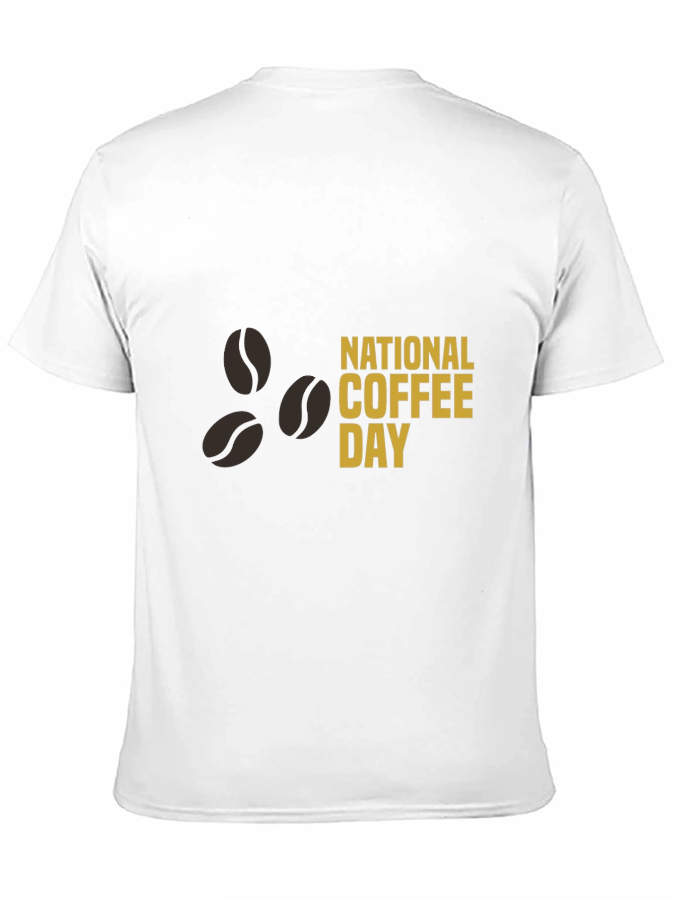 Black National Coffee Day T-Shirt - Stylish & Comfortable view 11