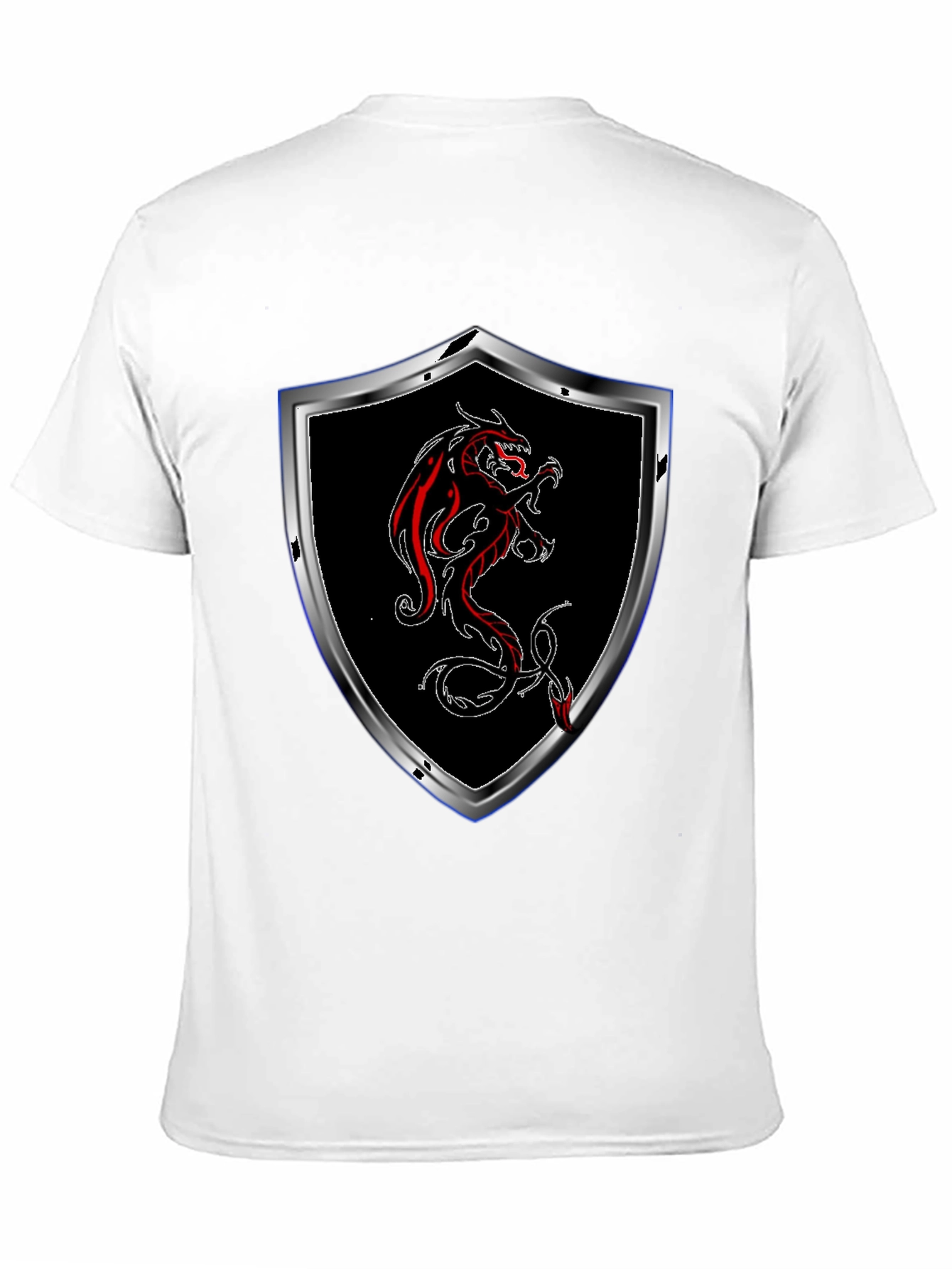 Dragon Crest T-Shirt - Black - 11