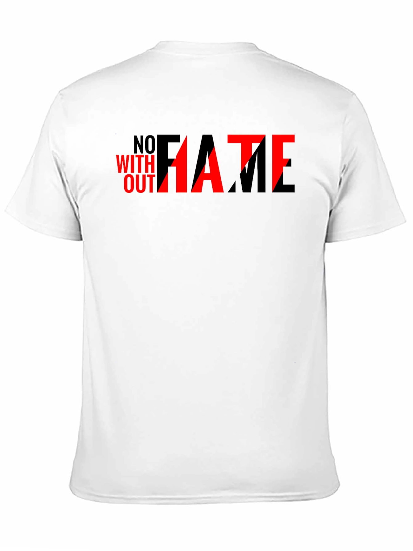 Black No Hate Without Fame Graphic Tee view 11