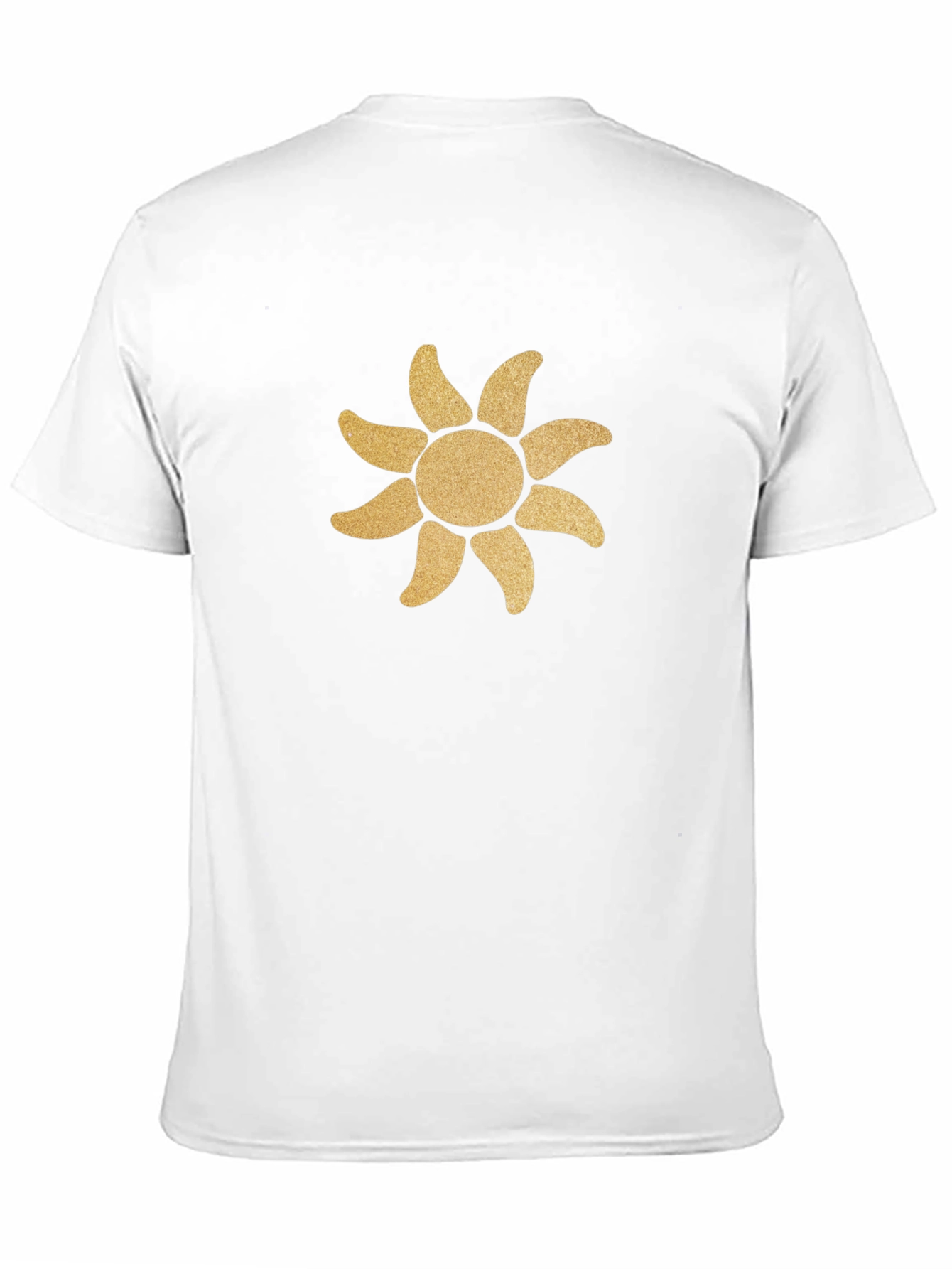 Golden Sun Graphic Black T-Shirt - 11
