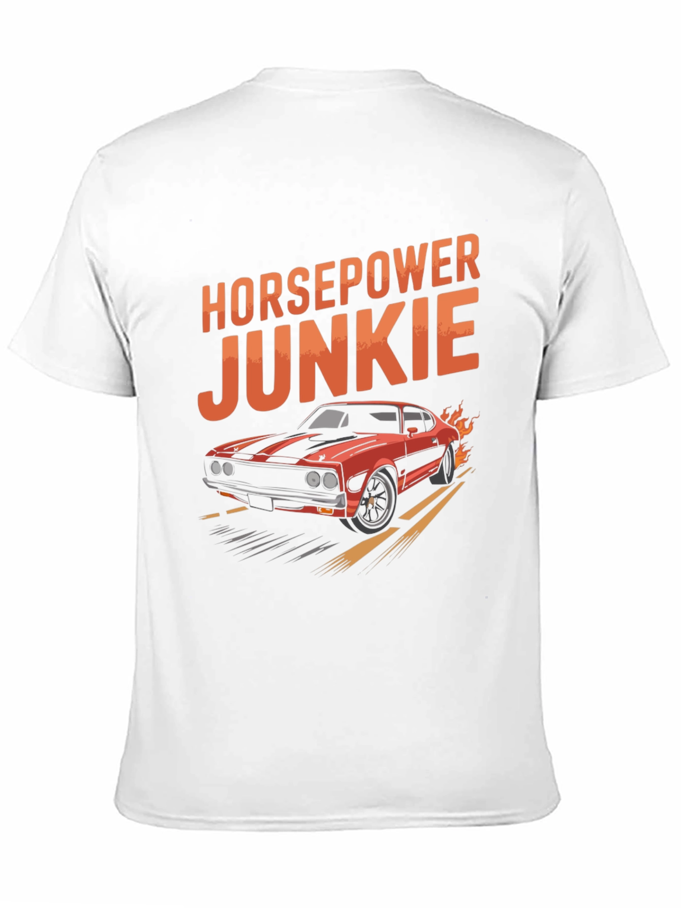 Black Horsepower Junkie Graphic T-Shirt view 11