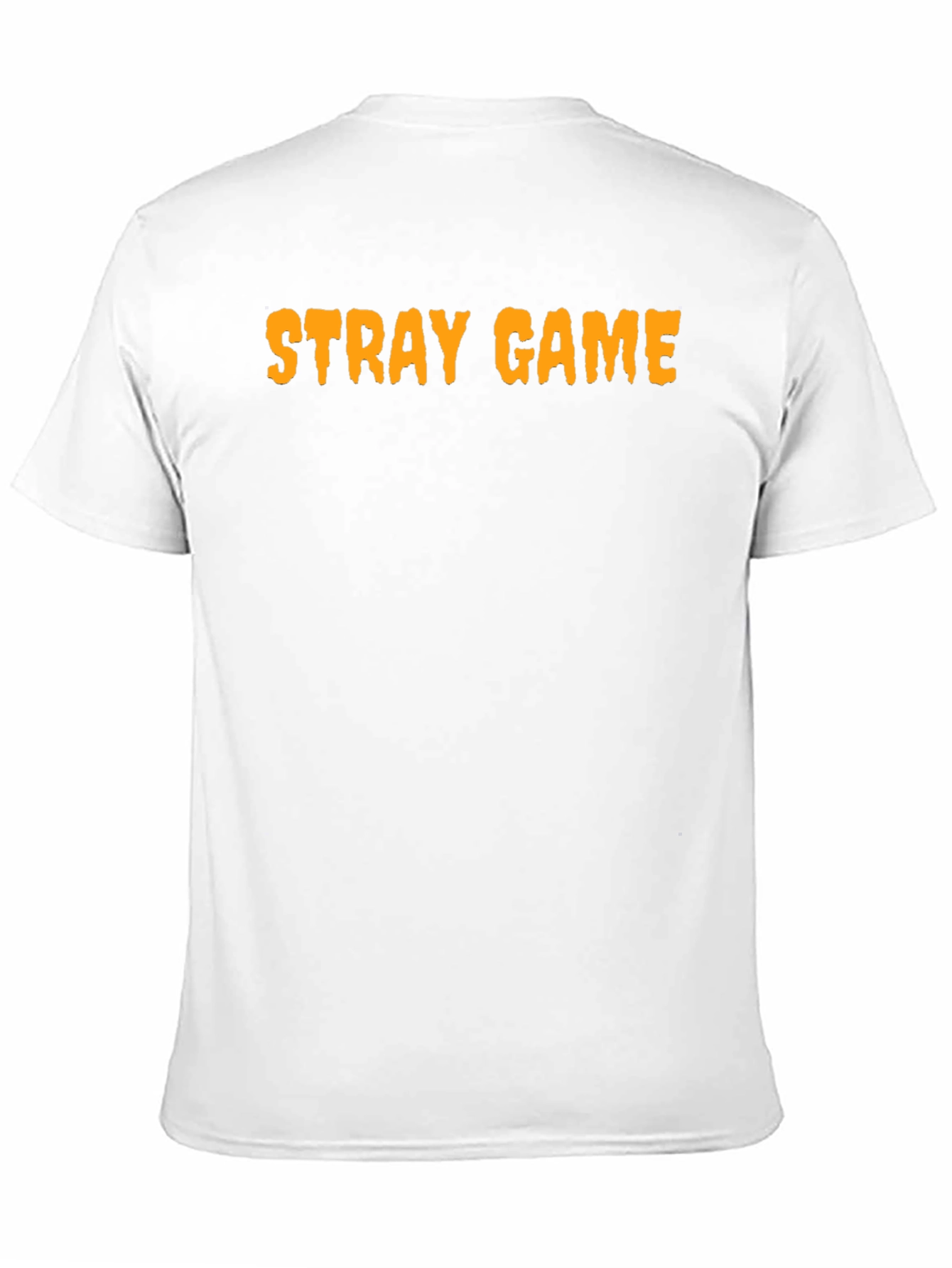Black Stray Game Black Graphic Tee view 11