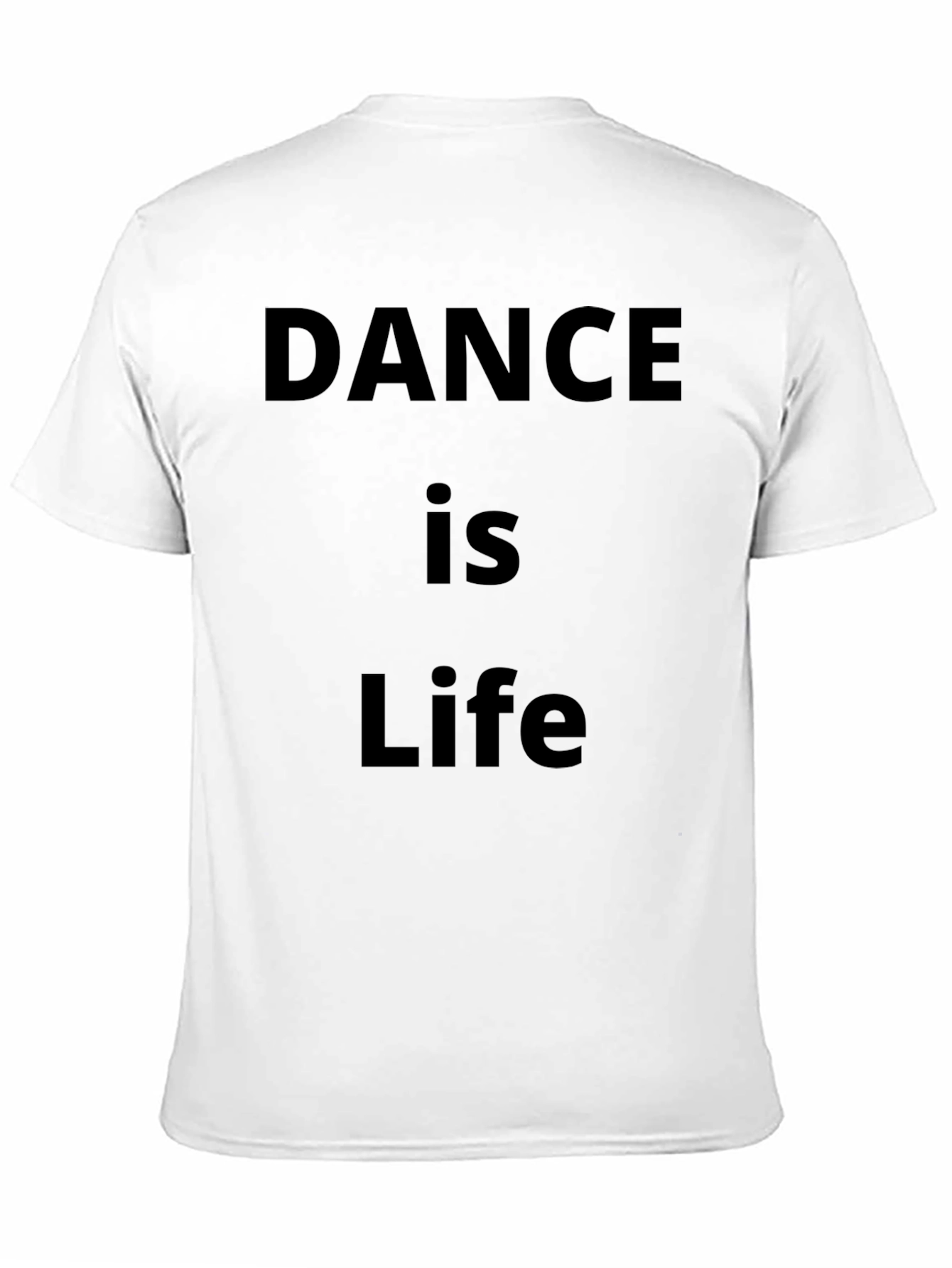 Black Dance is Life T-Shirt - Black Graphic Tee view 11