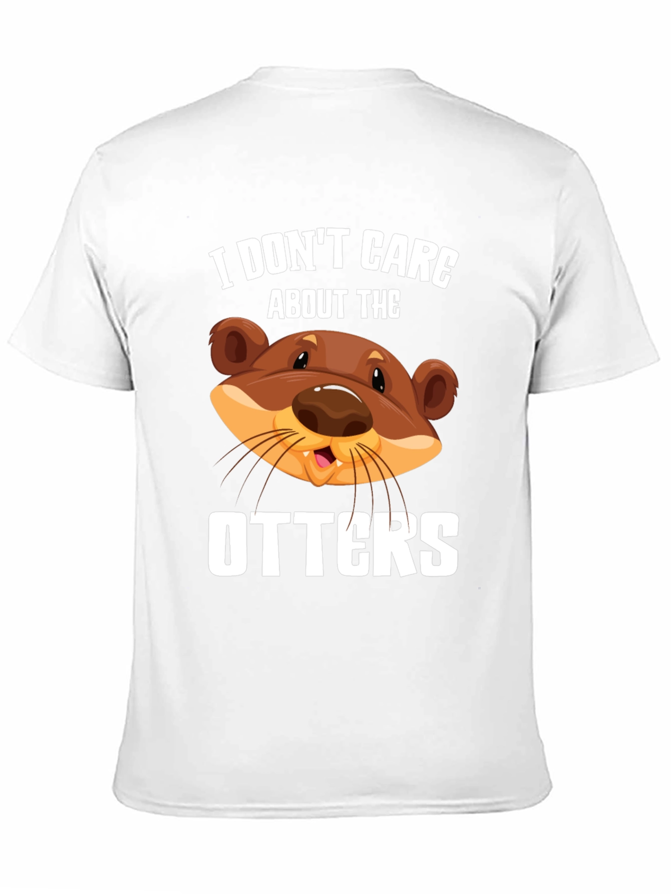 Black I Don't Care About The Otters Graphic Tee view 11