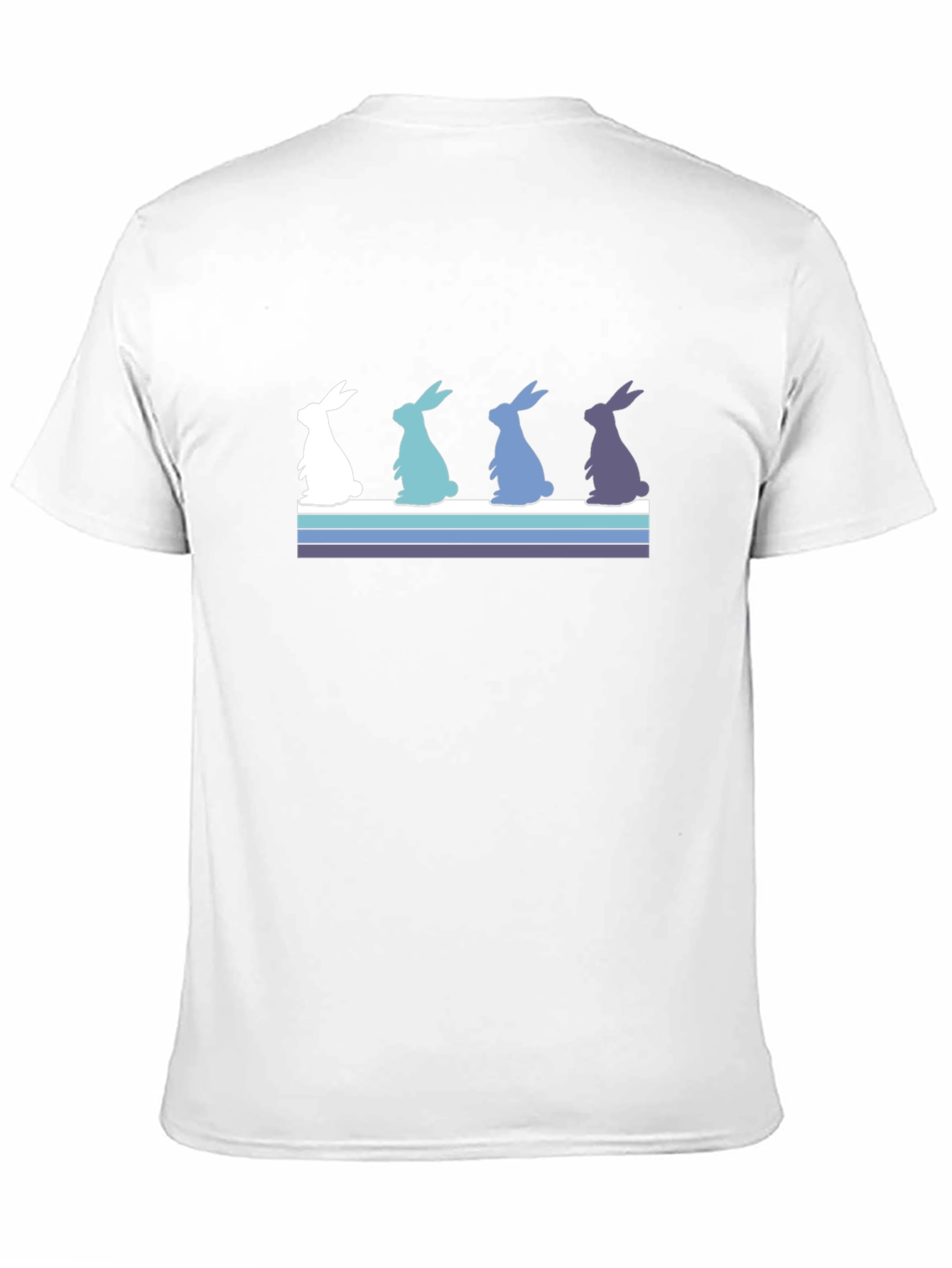 Black Retro Bunny T-Shirt view 11