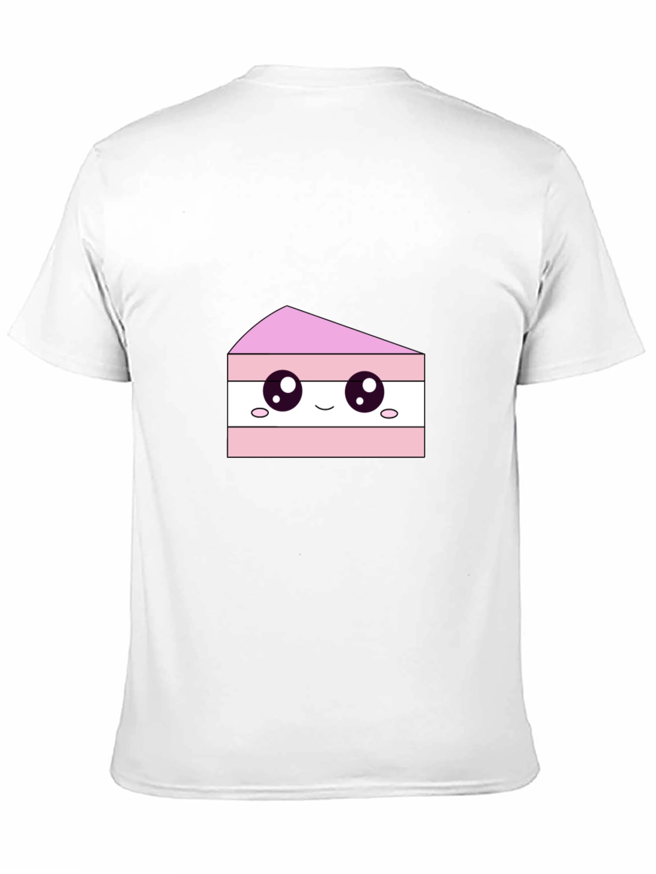 Black Cute Cake Slice Graphic Tee - Sweet Treat Shirt view 11