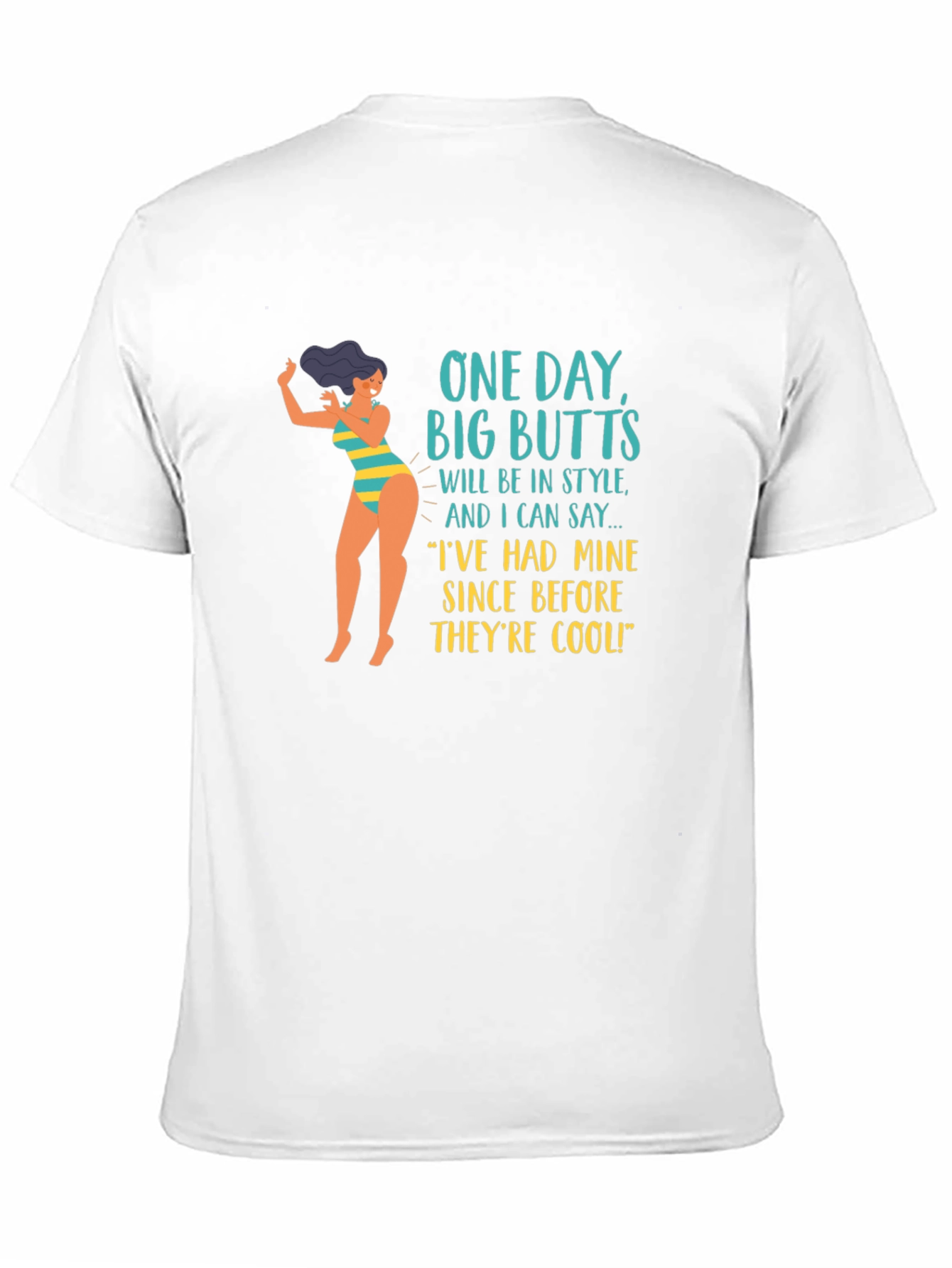 Black Funny Big Butts T-Shirt view 11