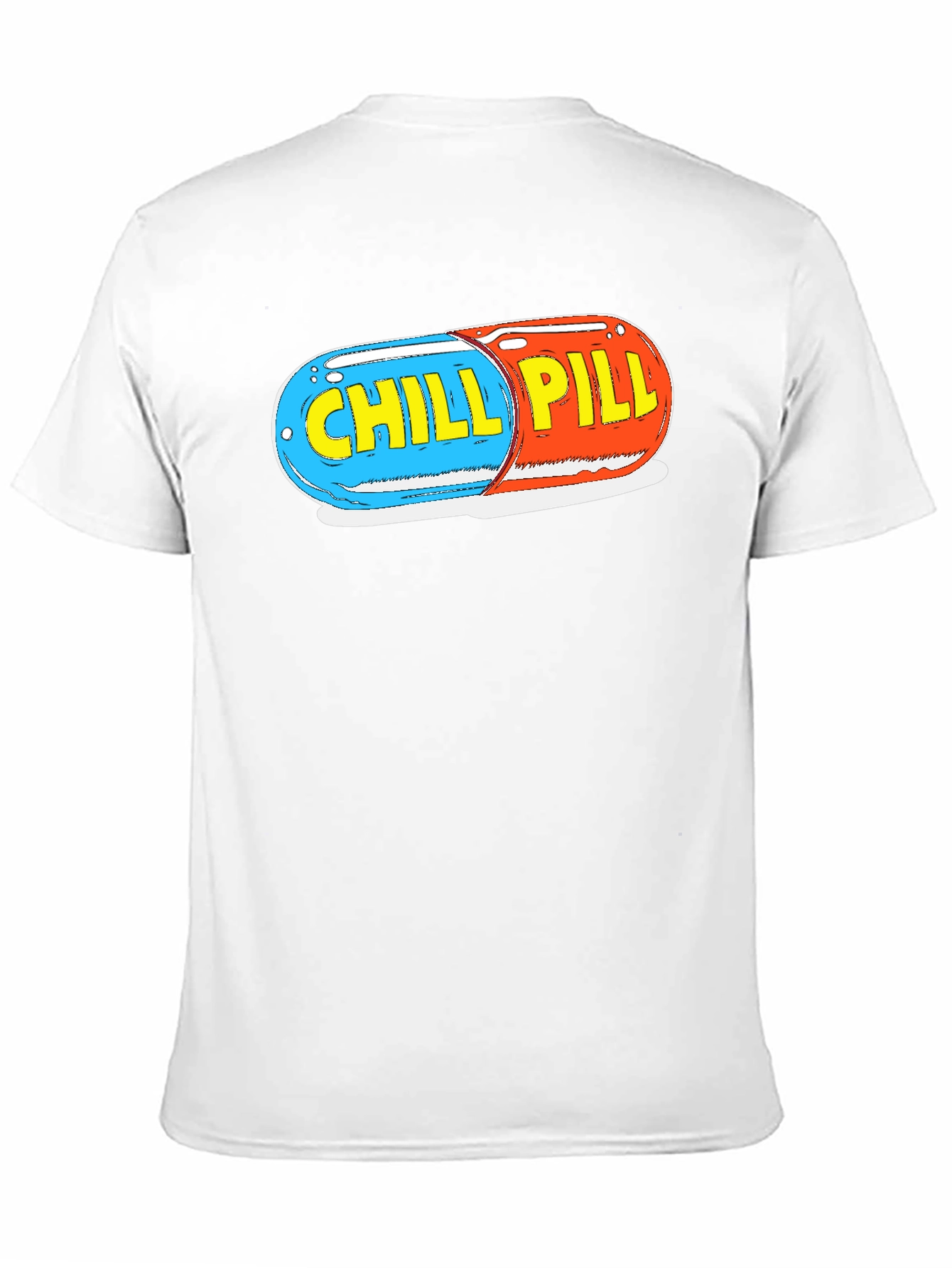 Black Chill Pill Graphic Tee - Relaxed Fit view 11