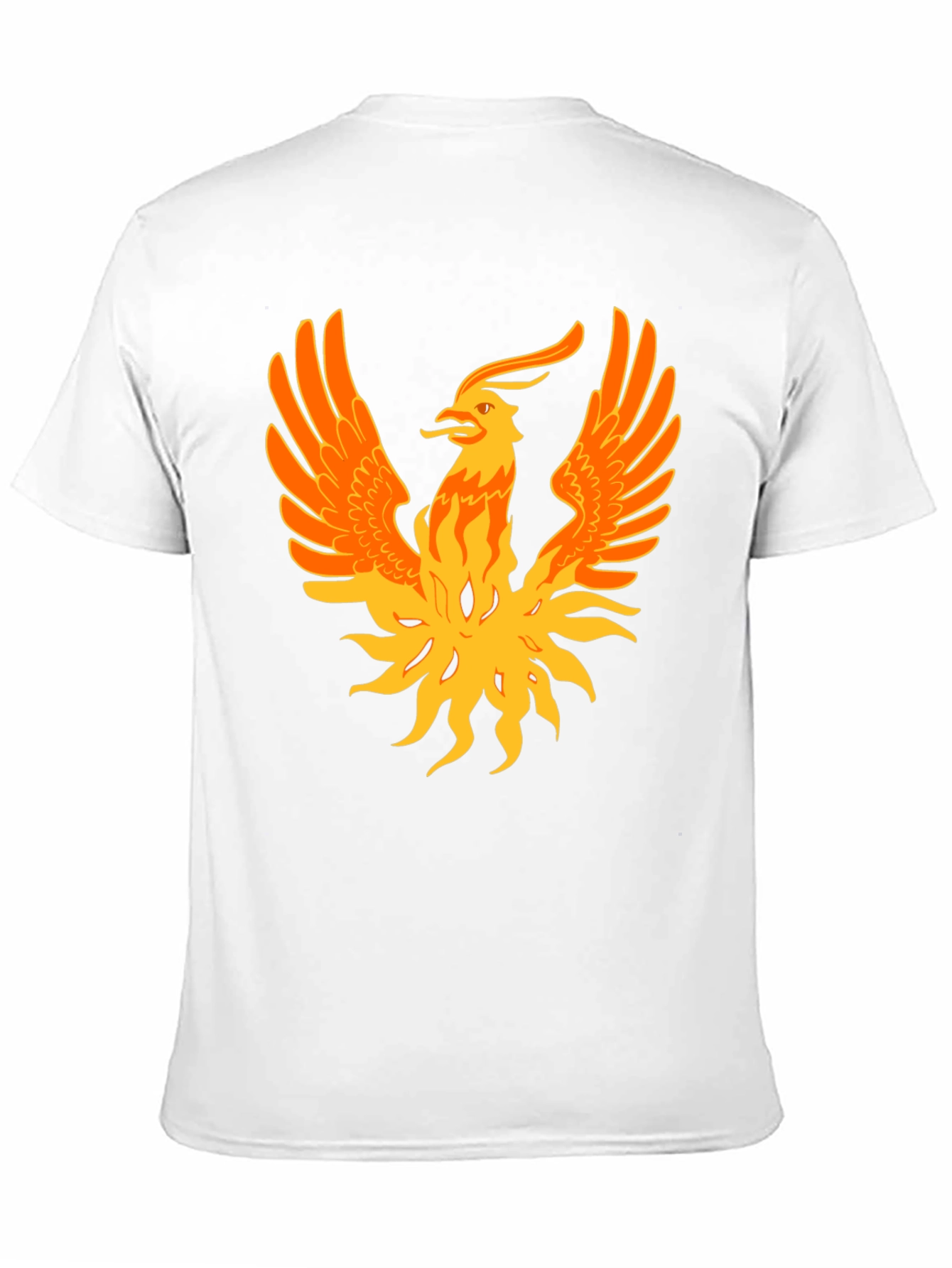 Black Phoenix Graphic Print Black Tee view 11