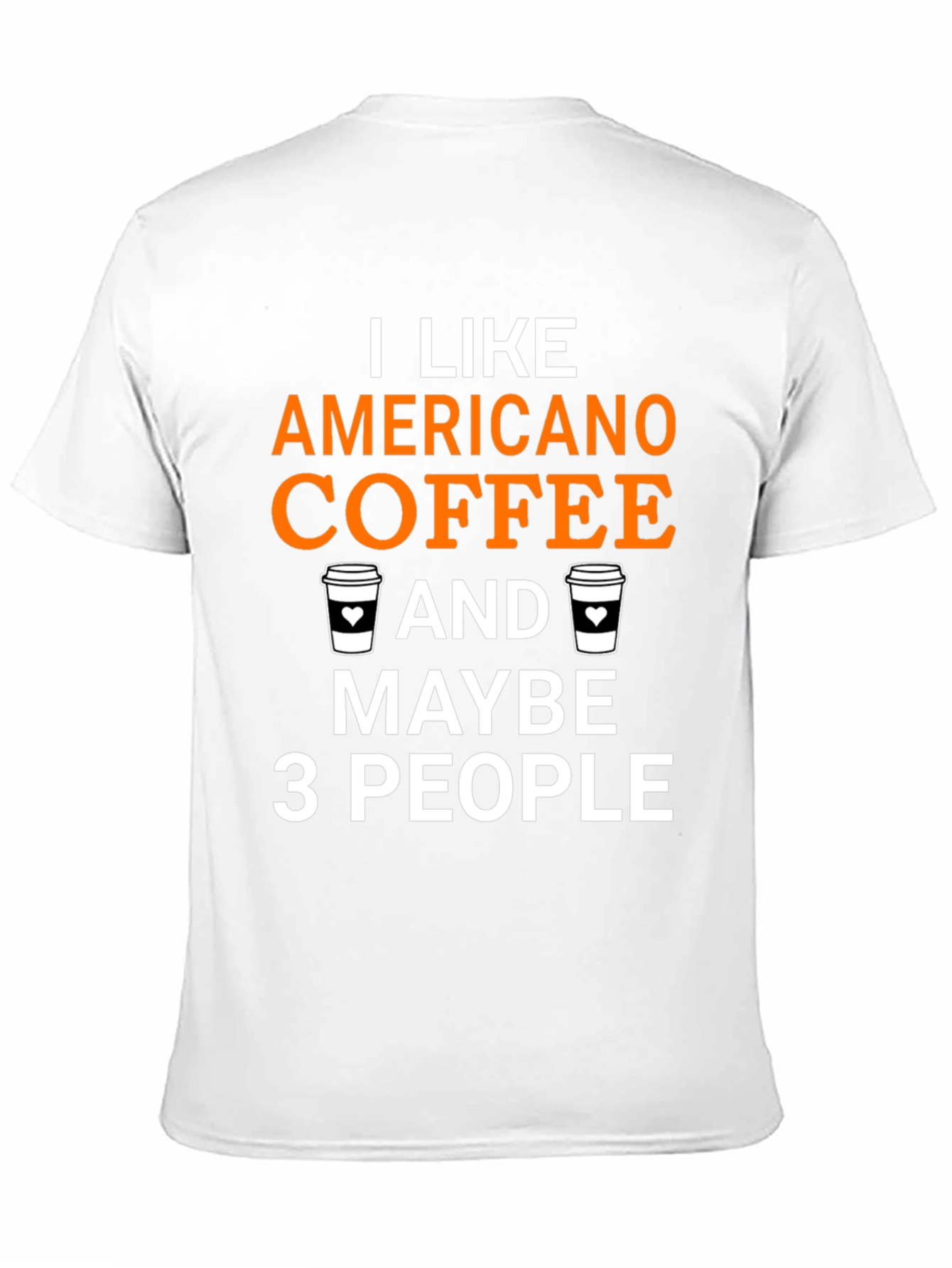 Black Americano Coffee Lover T-Shirt - Funny Graphic Tee view 11