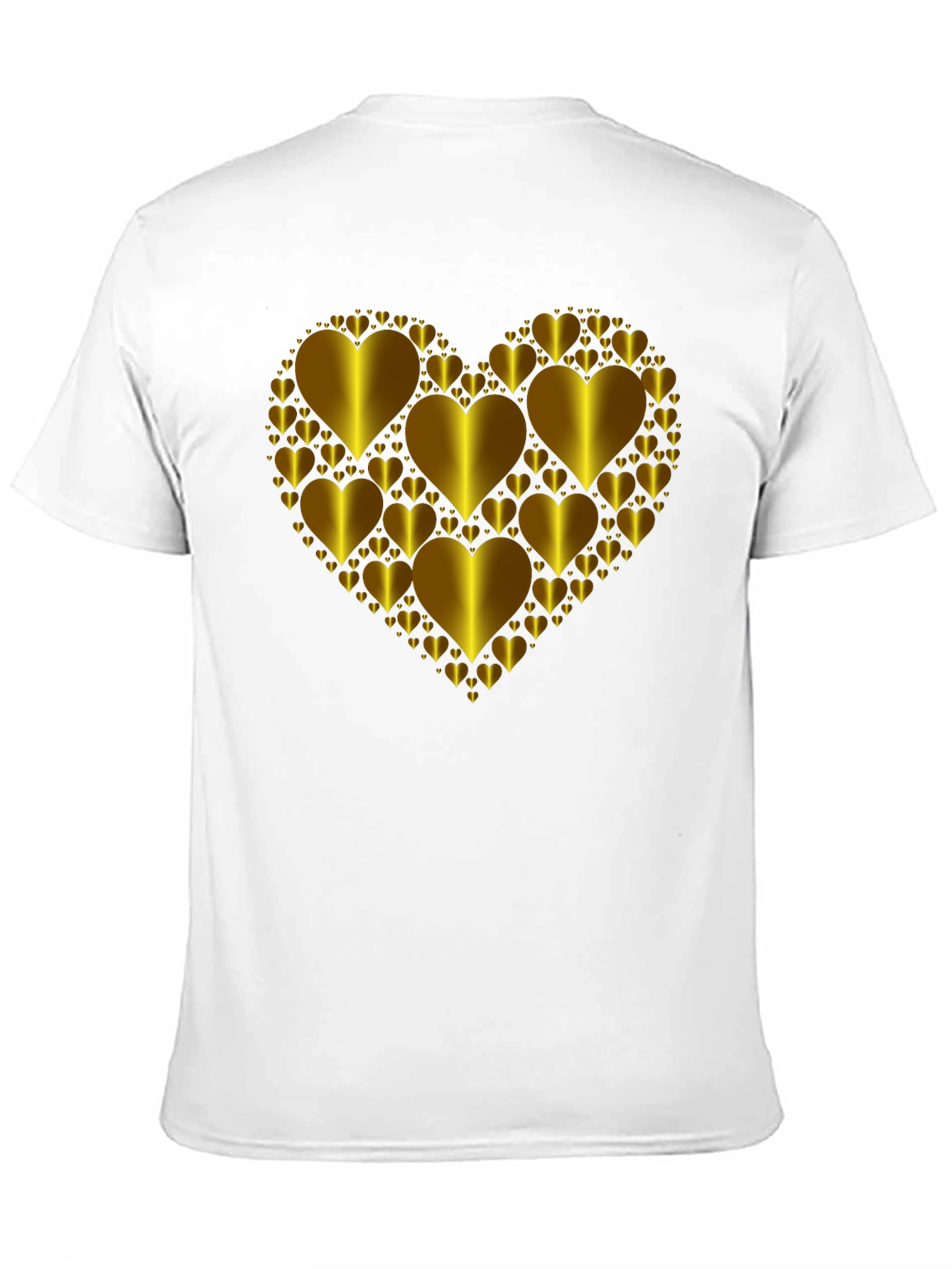 Black Heart of Gold Graphic Tee - Modern Fit view 11