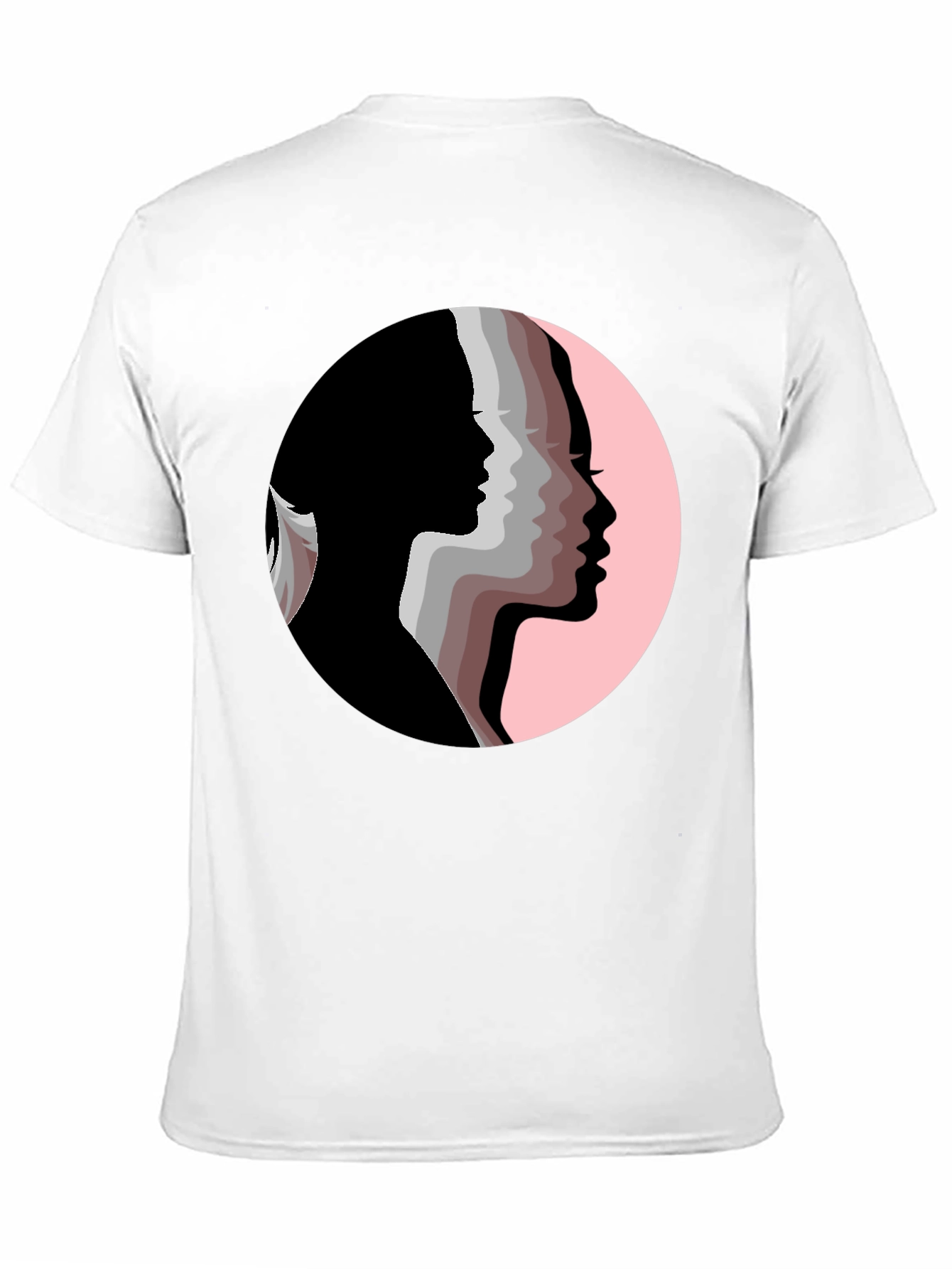 Women Silhouette T-Shirt - Black Graphic Tee - 11