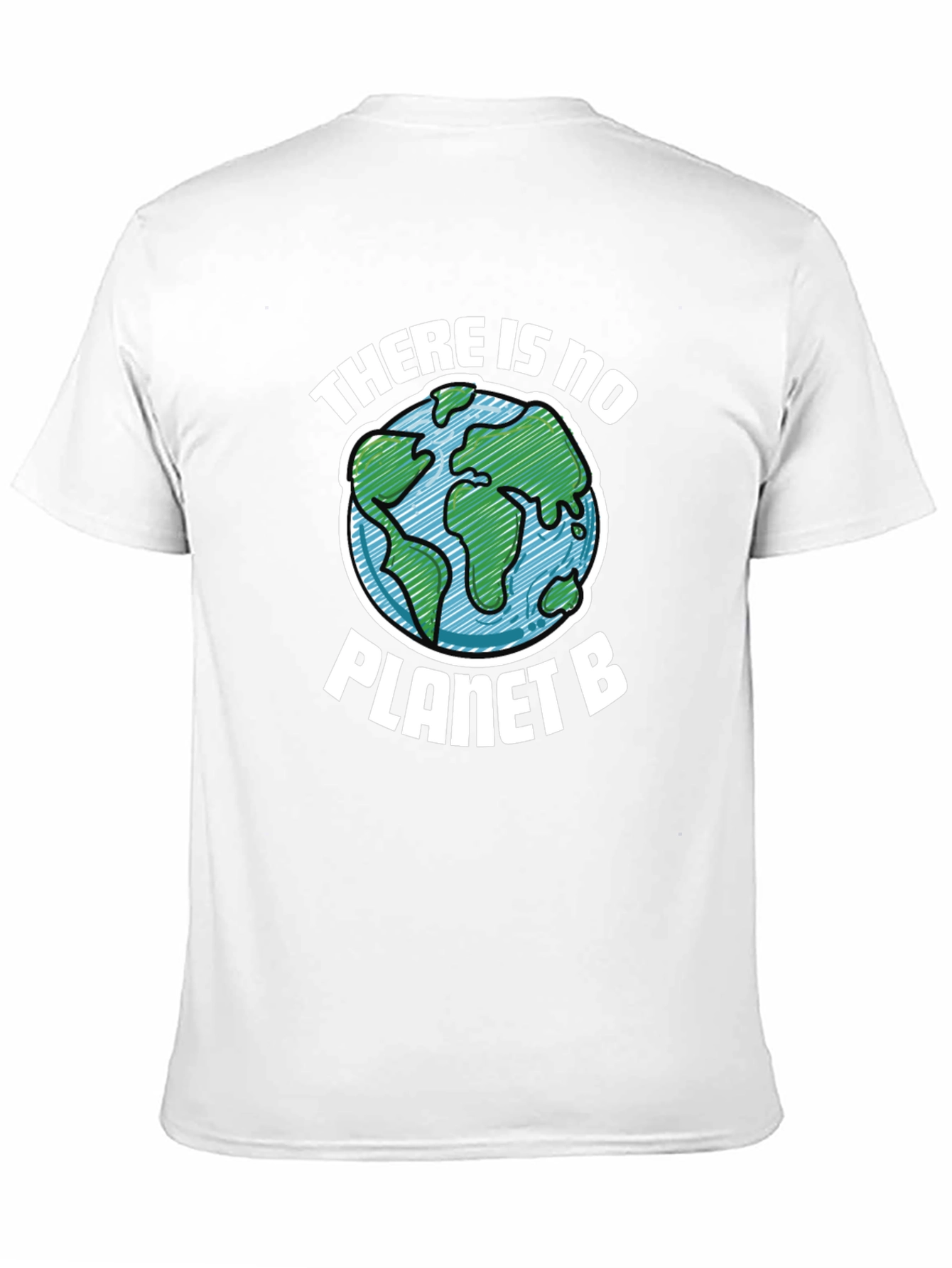 Black No Planet B T-Shirt - Save the Earth! view 11