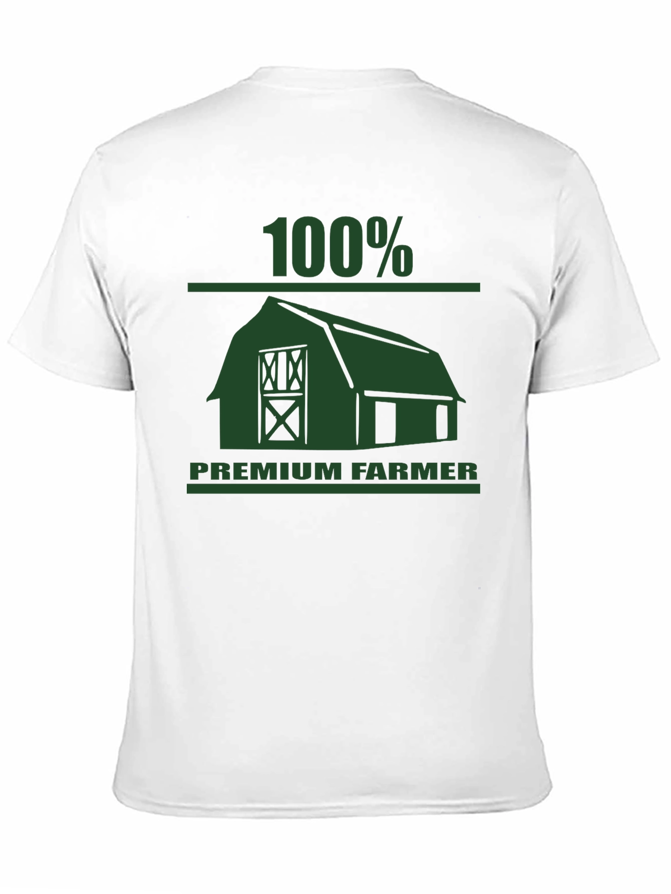 Black 100% Premium Farmer Graphic Tee - Soft Cotton view 11