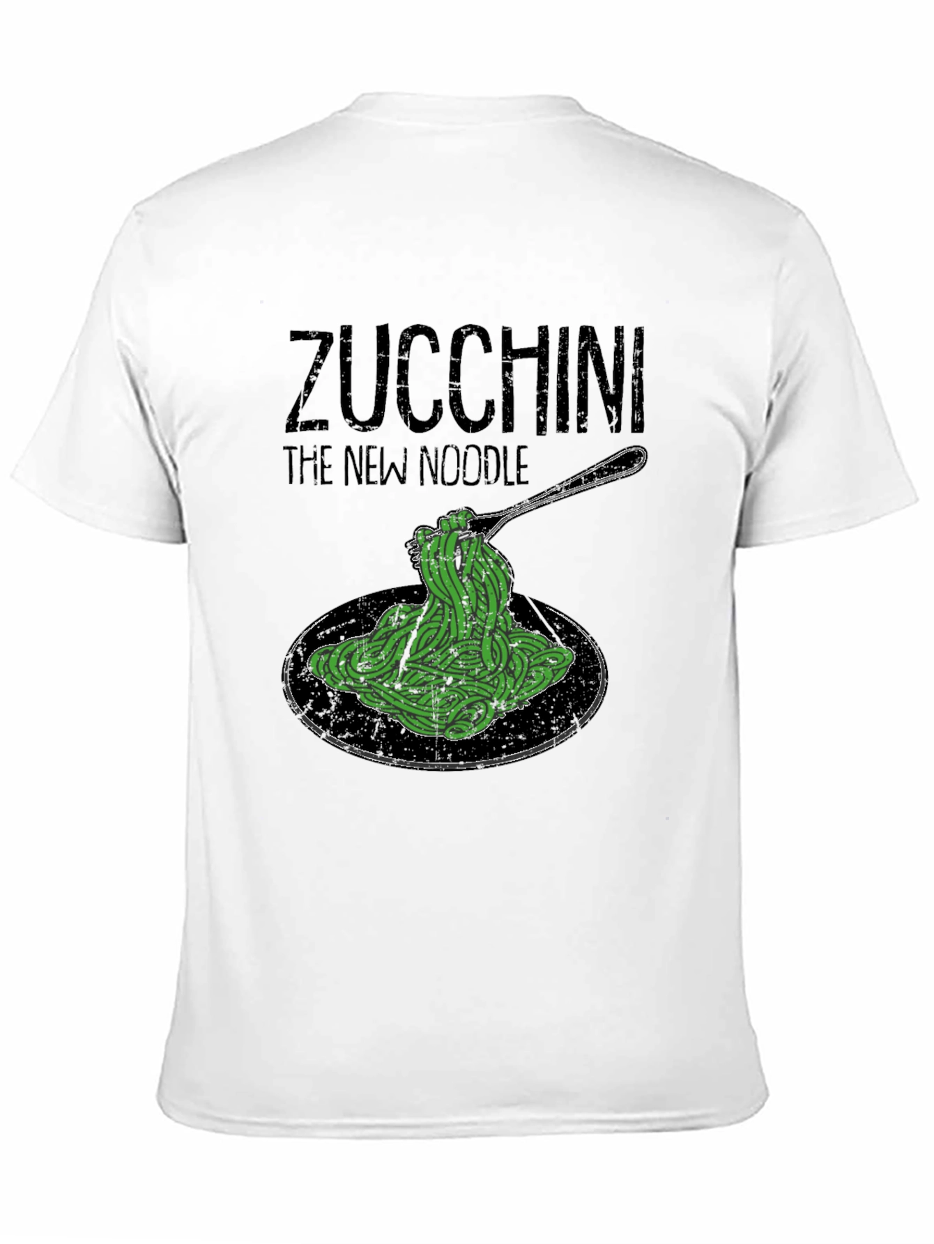 Zucchini The New Noodle Graphic Tee -  Healthy Eating Shirt - 11