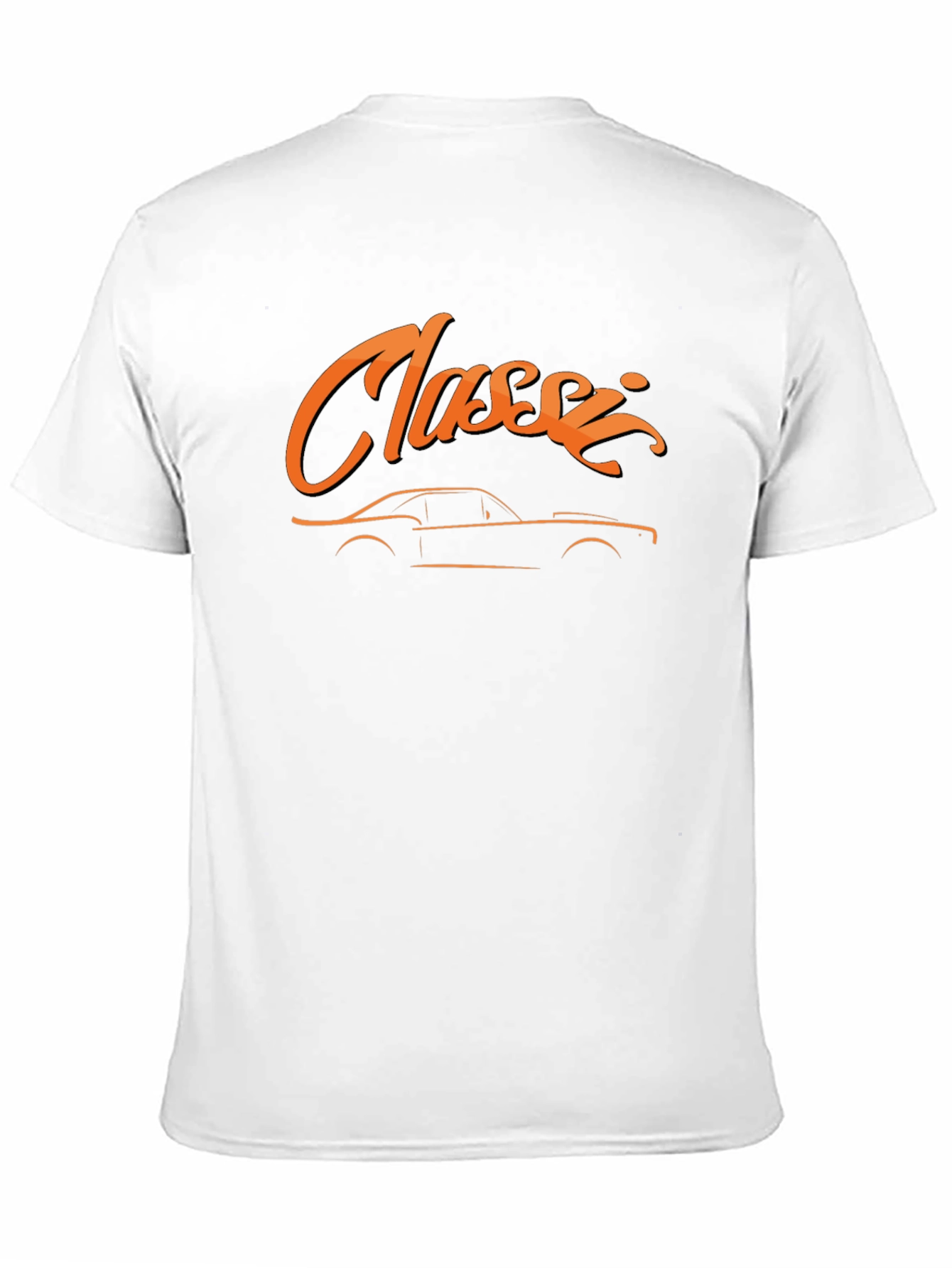 Black Classic Car T-Shirt - Retro Automotive Tee view 11