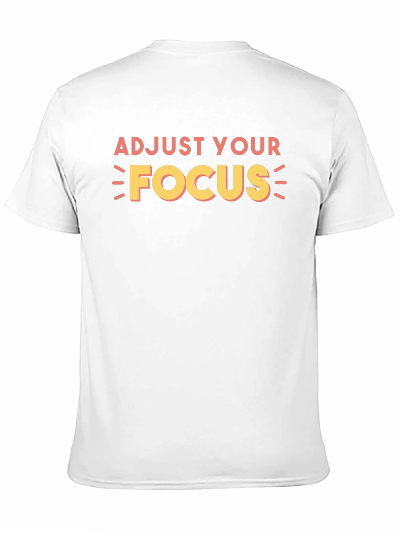 Black Adjust Your Focus Graphic T-Shirt - Black view 11