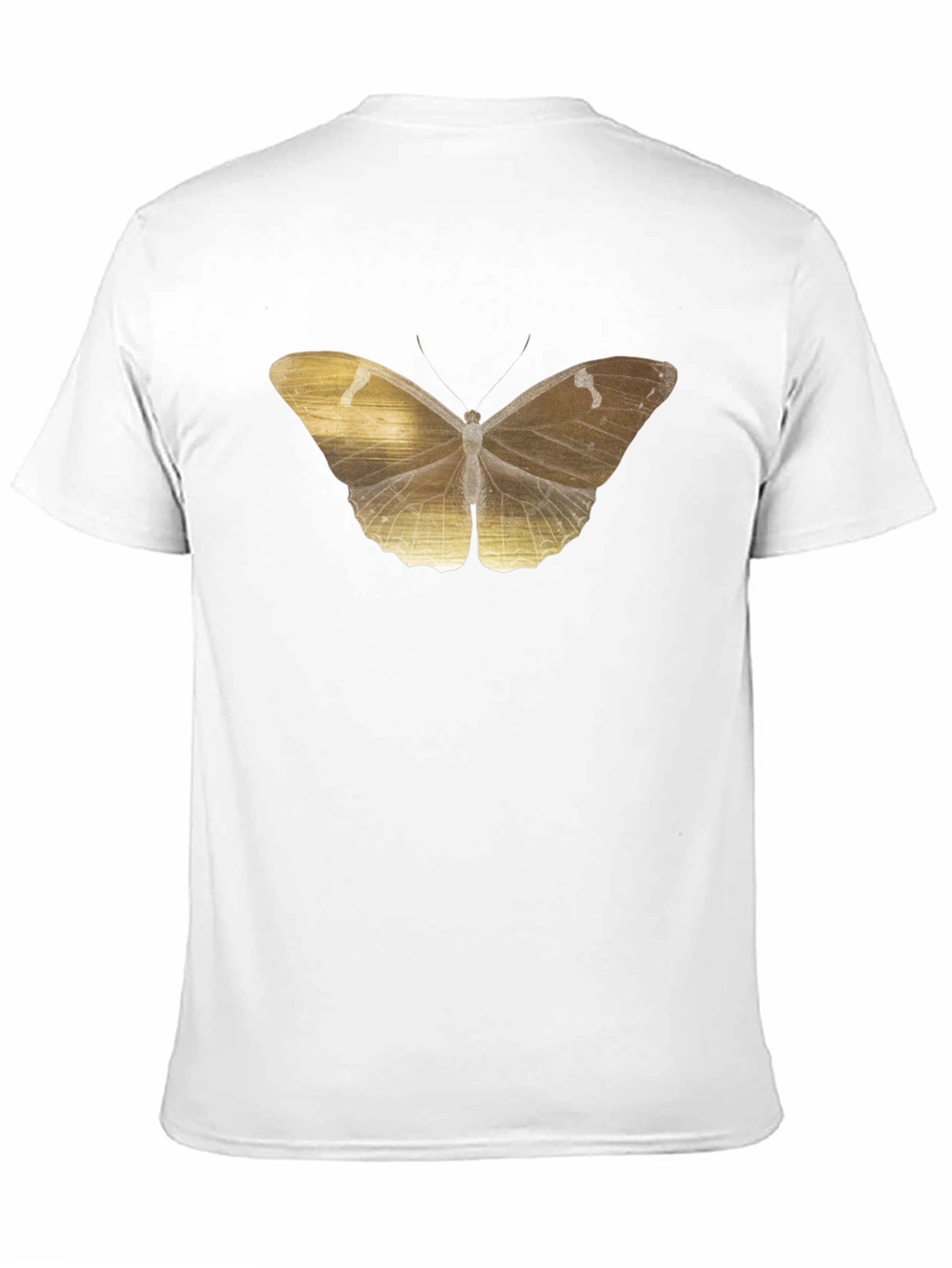 Black Butterfly Graphic Tee - Black Cotton Blend view 11