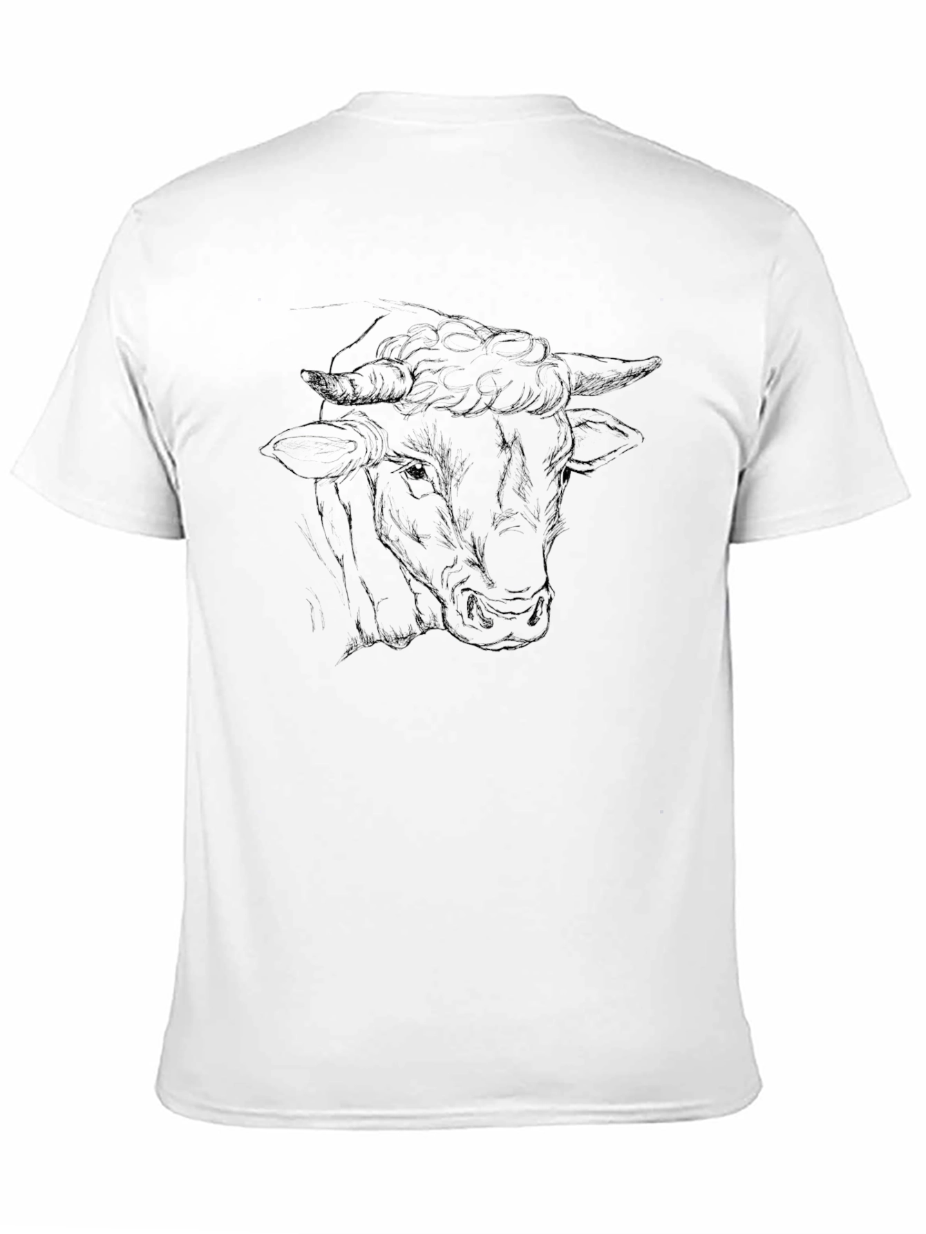 Black Bull Graphic T-Shirt - Casual Black Tee view 11