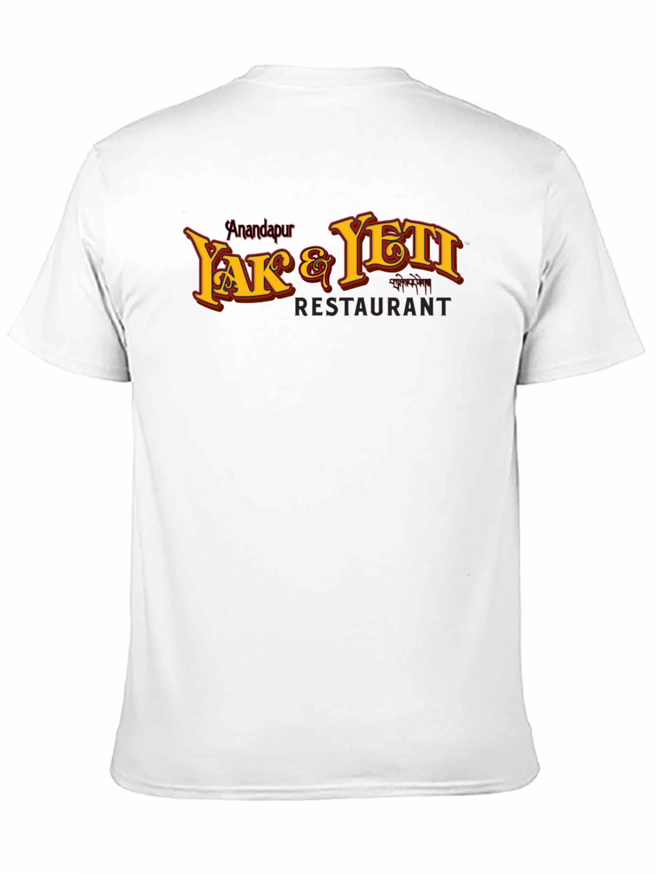 Black Yak & Yeti Restaurant T-Shirt view 11