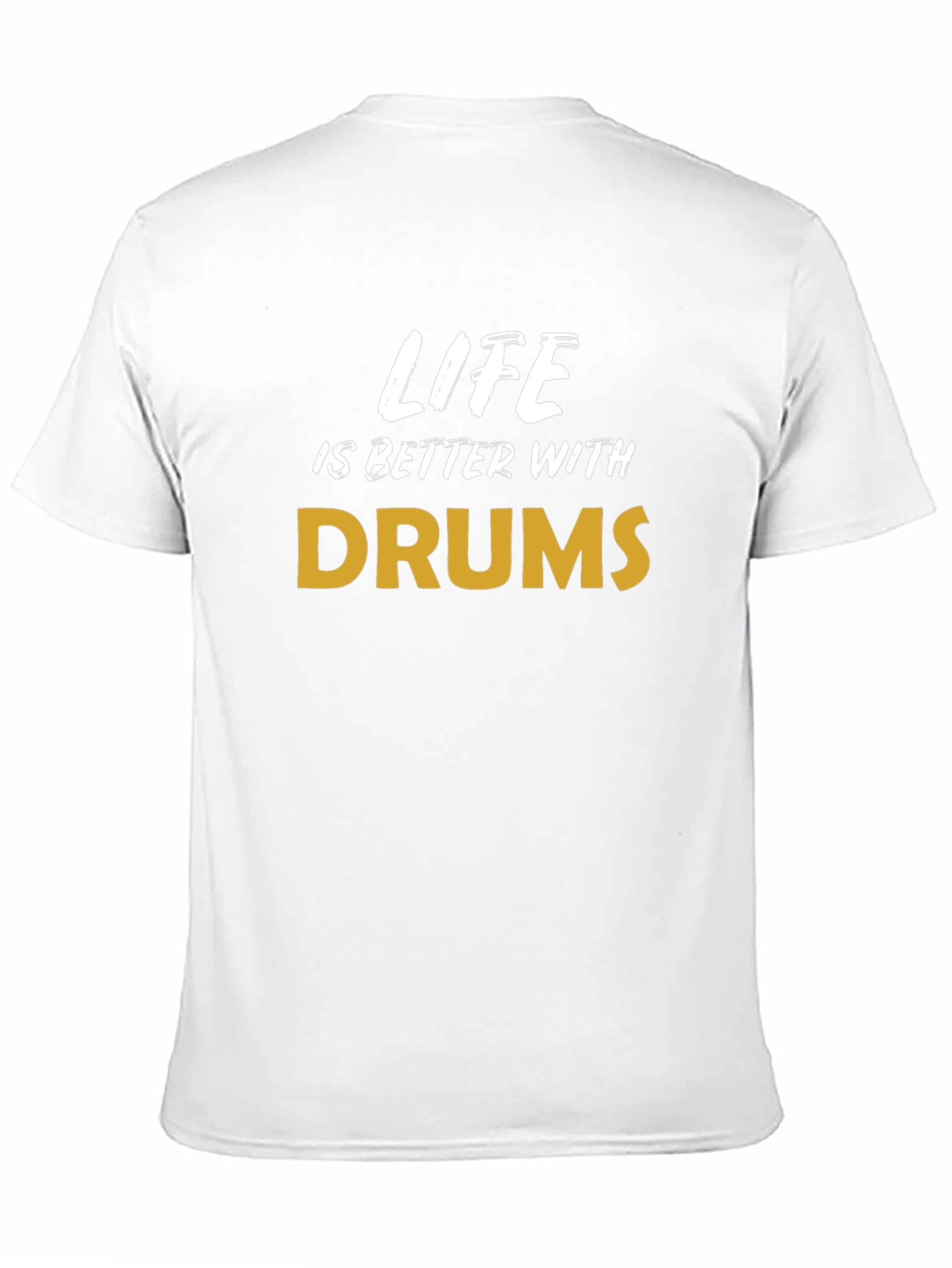 Black Life is Better with Drums T-Shirt view 11