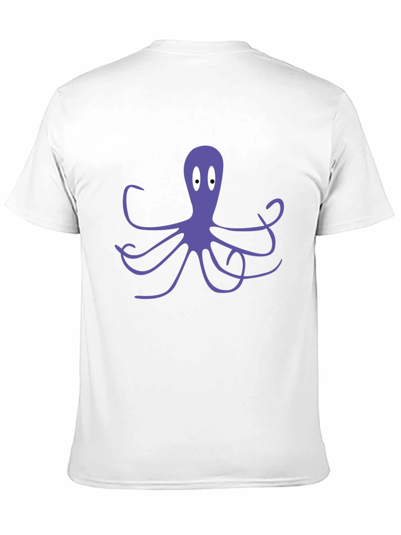Black Octopus Graphic Tee - Black Cotton Blend T-Shirt view 11